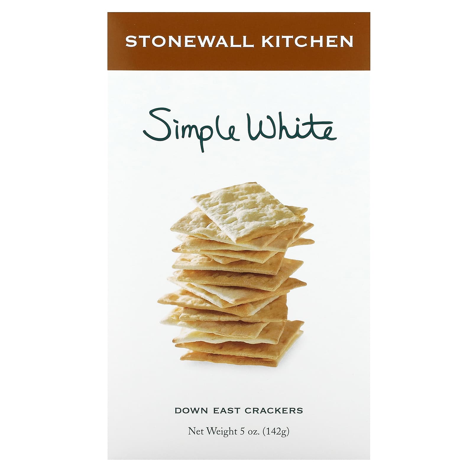 Stonewall Kitchen Down East Crackers простые белые крекеры 142 г 5 унций 1890₽