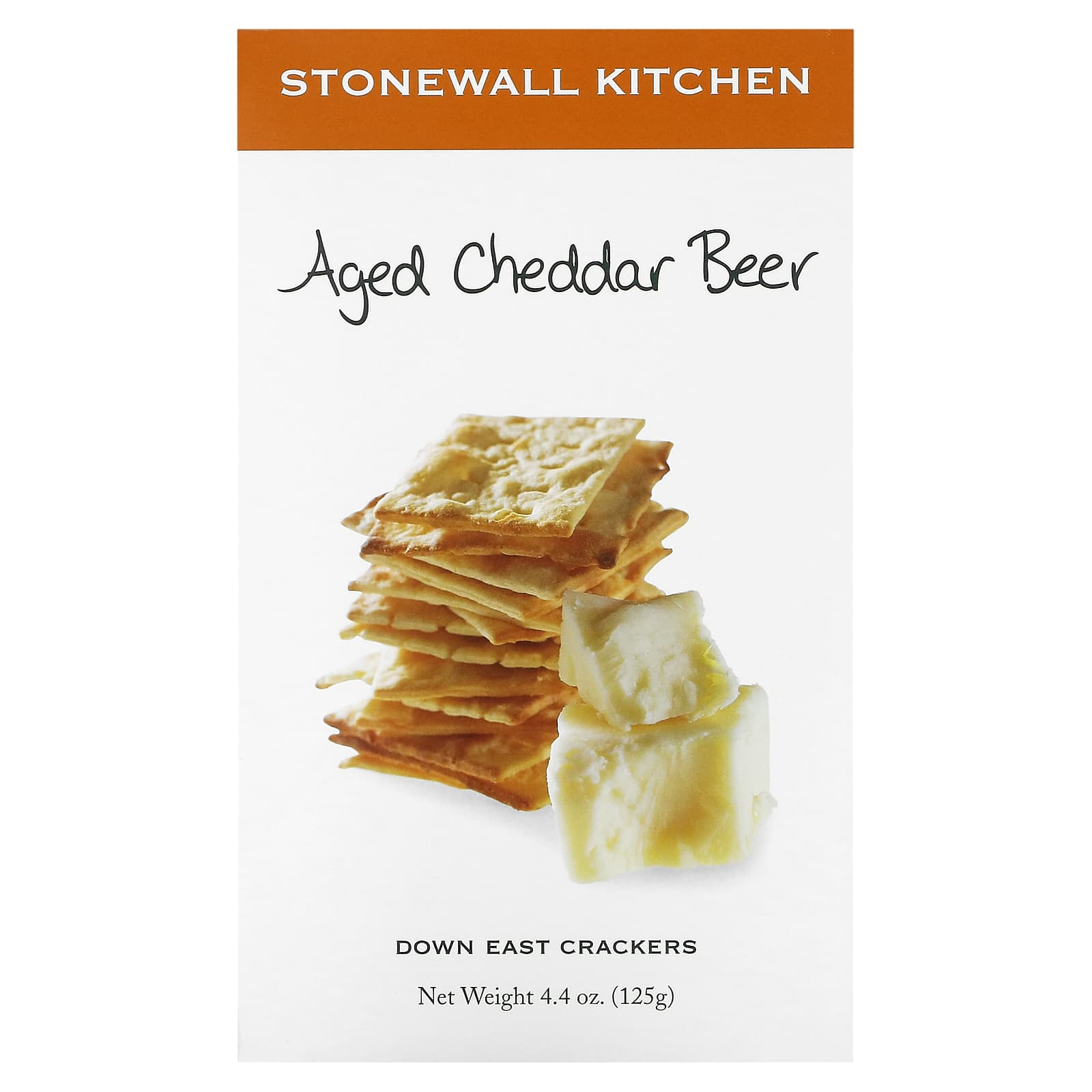 Stonewall Kitchen Down East Crackers выдержанное пиво с чеддером 125 г 44 унции 1790₽