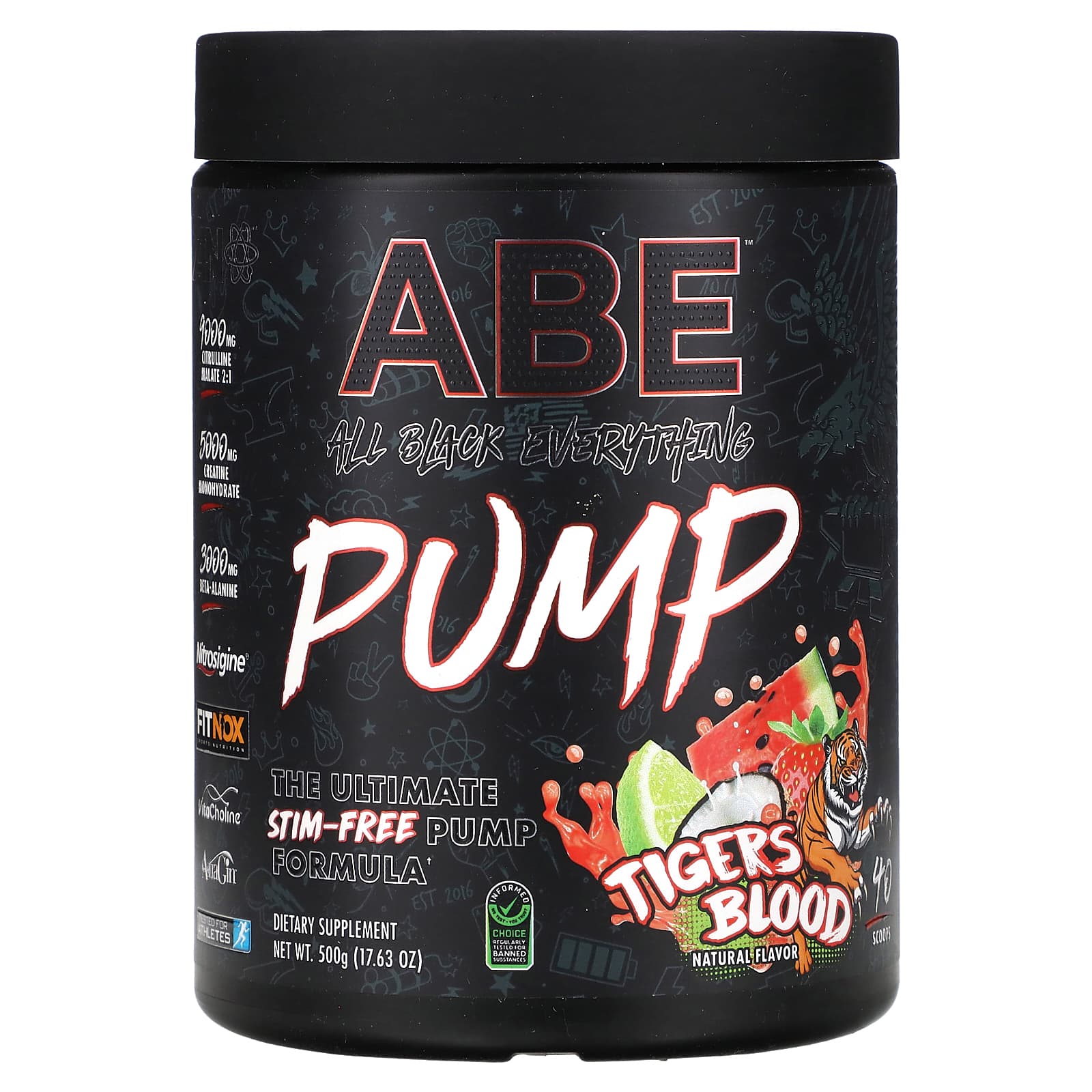 ABE Pump Tigers Blood 500 г 1763 унции 8590₽