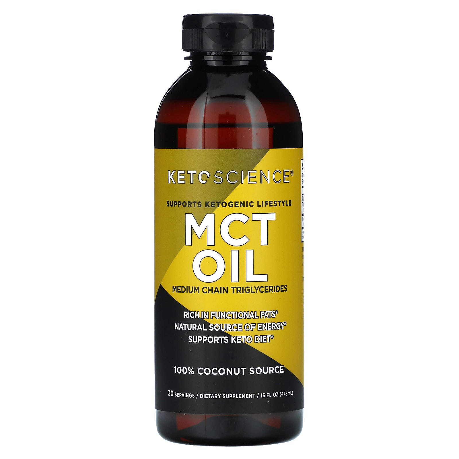 Keto Science MCT Oil 15 fl oz 443 ml 2890₽