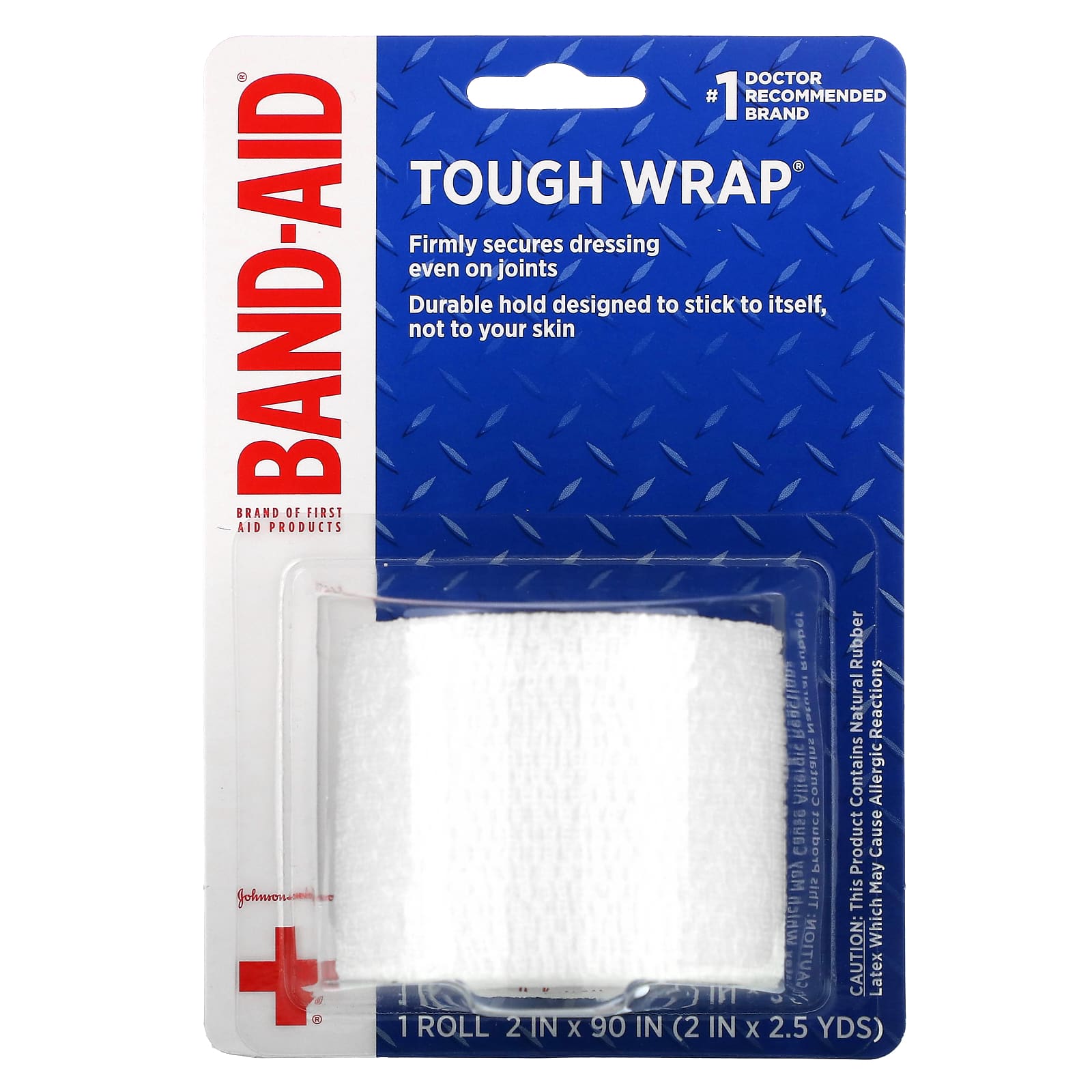 Band Aid Tough Wrap 1 рулон 1690₽