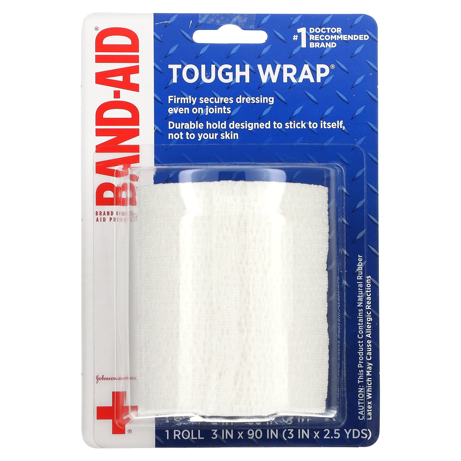 Band Aid Tough Wrap 1 рулон 1590₽