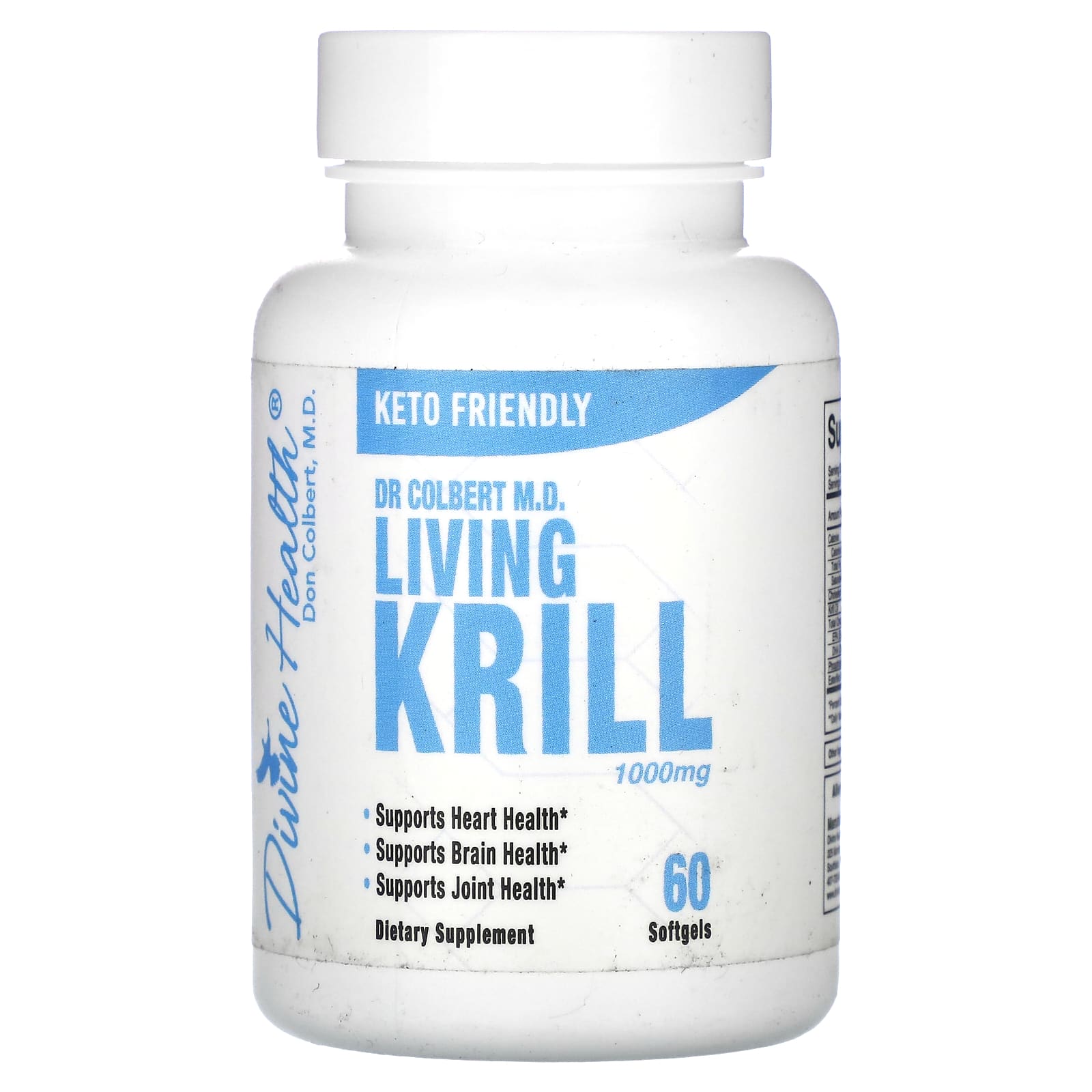 Divine Health Living Krill 500 мг 60 капсул 4190₽