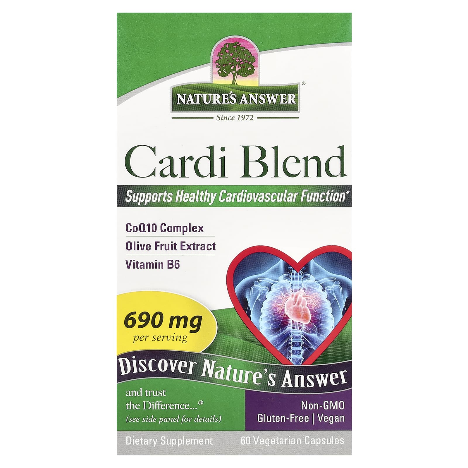 Natures Answer Cardi Blend 60 вегетарианских капсул 5390₽