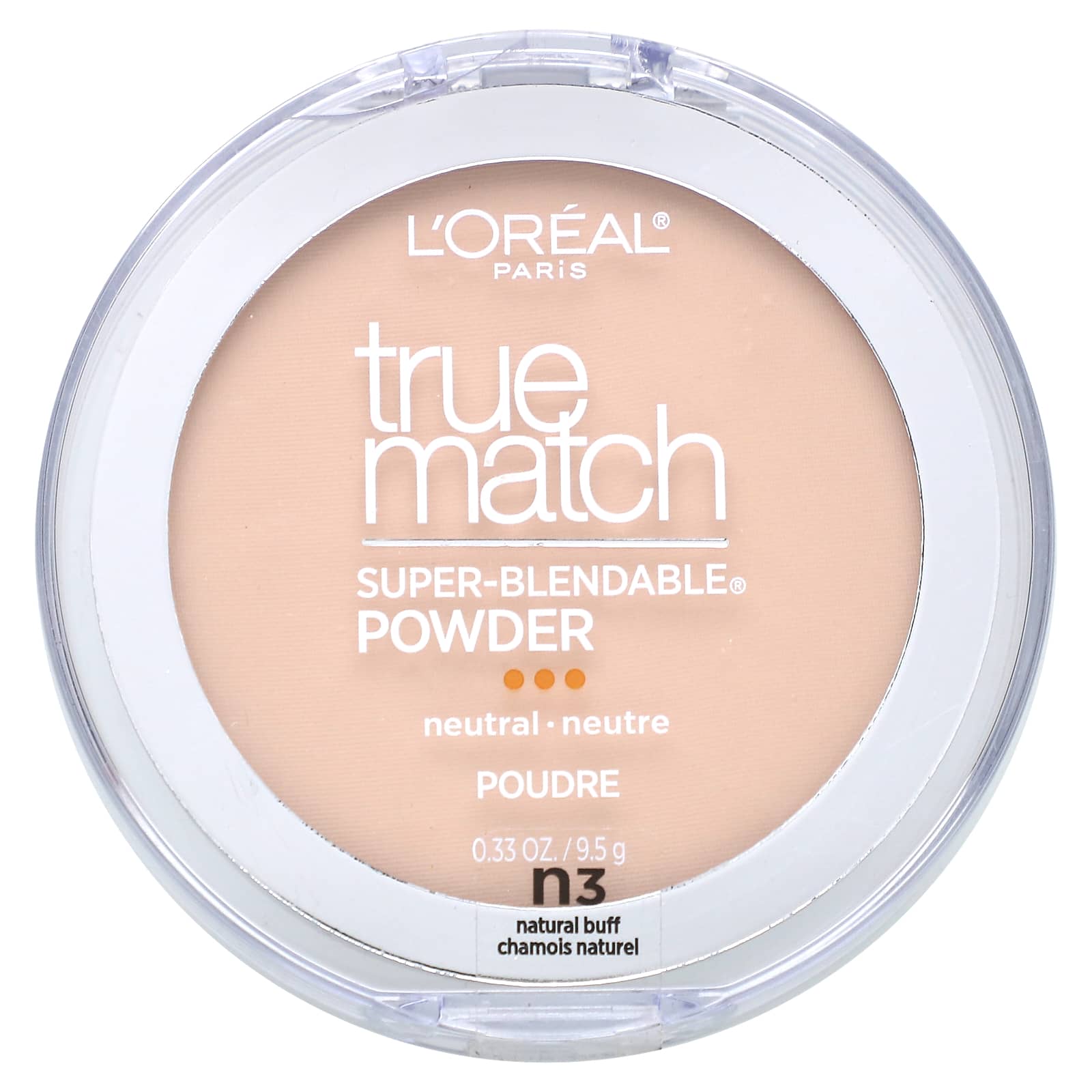 LOral True Match супер-смешиваемый порошок N3 Natural Buff 95 г 033 унции 1990₽