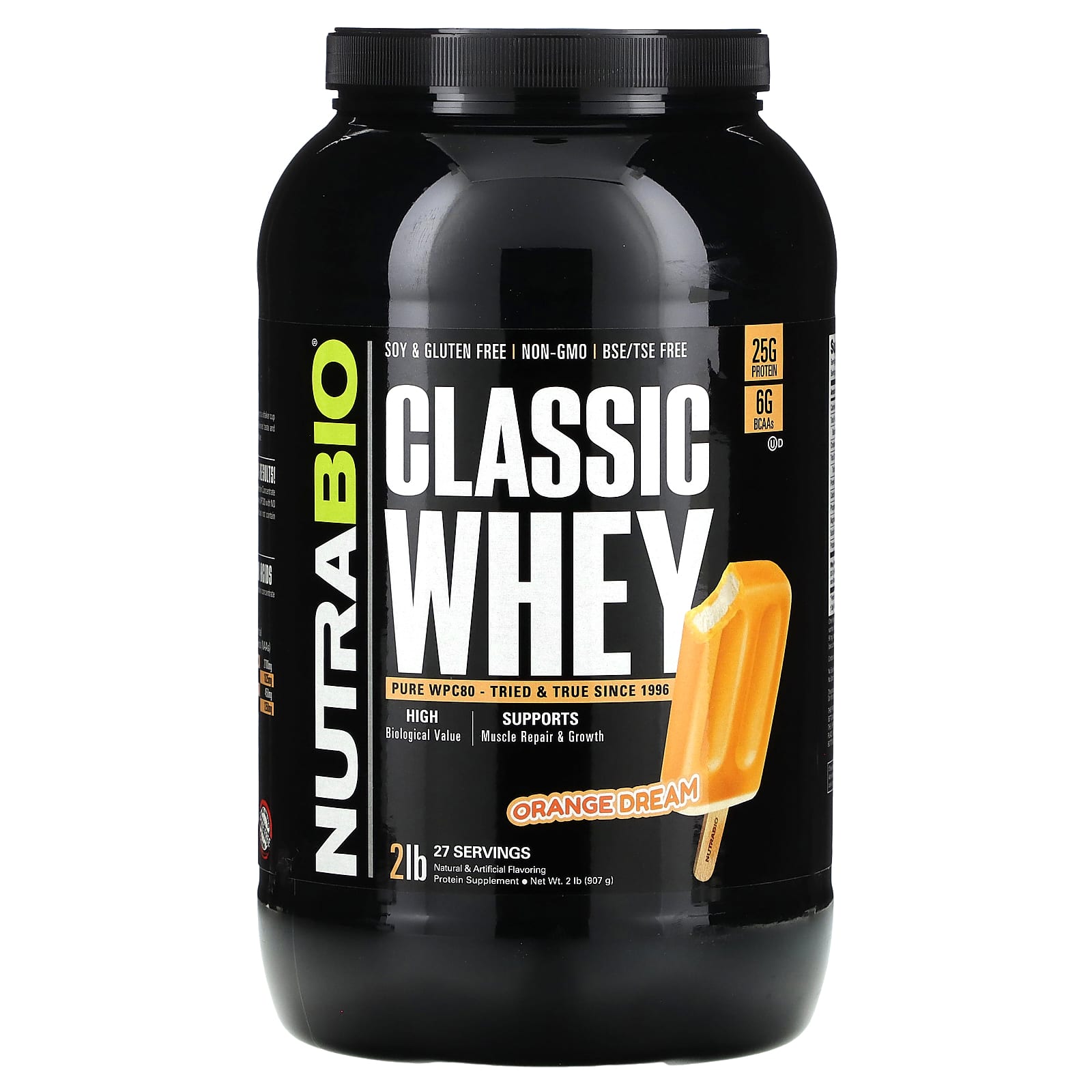 NutraBio Classic Whey Protein Orange Dream 907 г 2 фунта 7990₽
