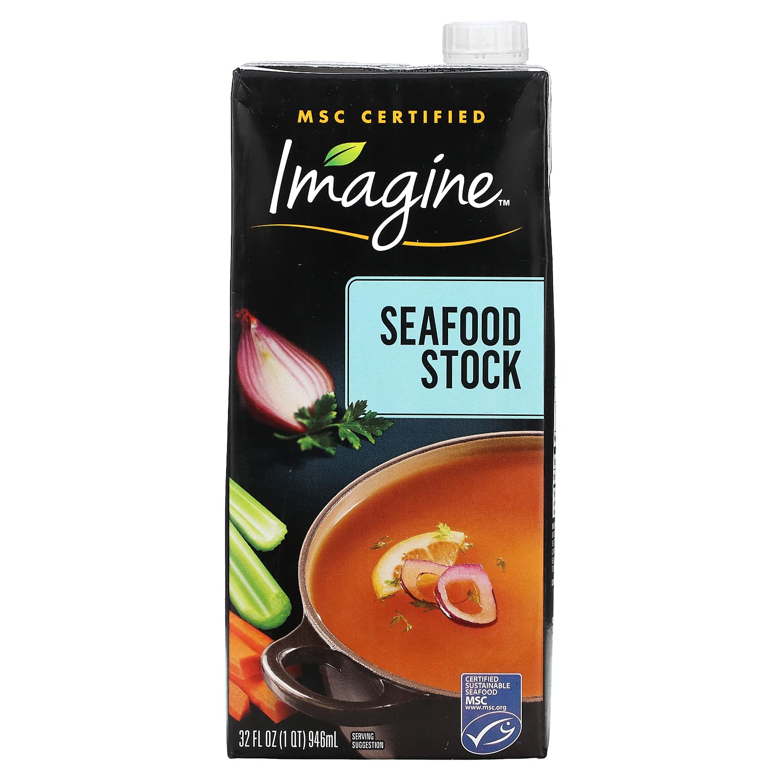 Imagine Soups бульон из морепродуктов 946 мл 32 жидк унции 1690₽