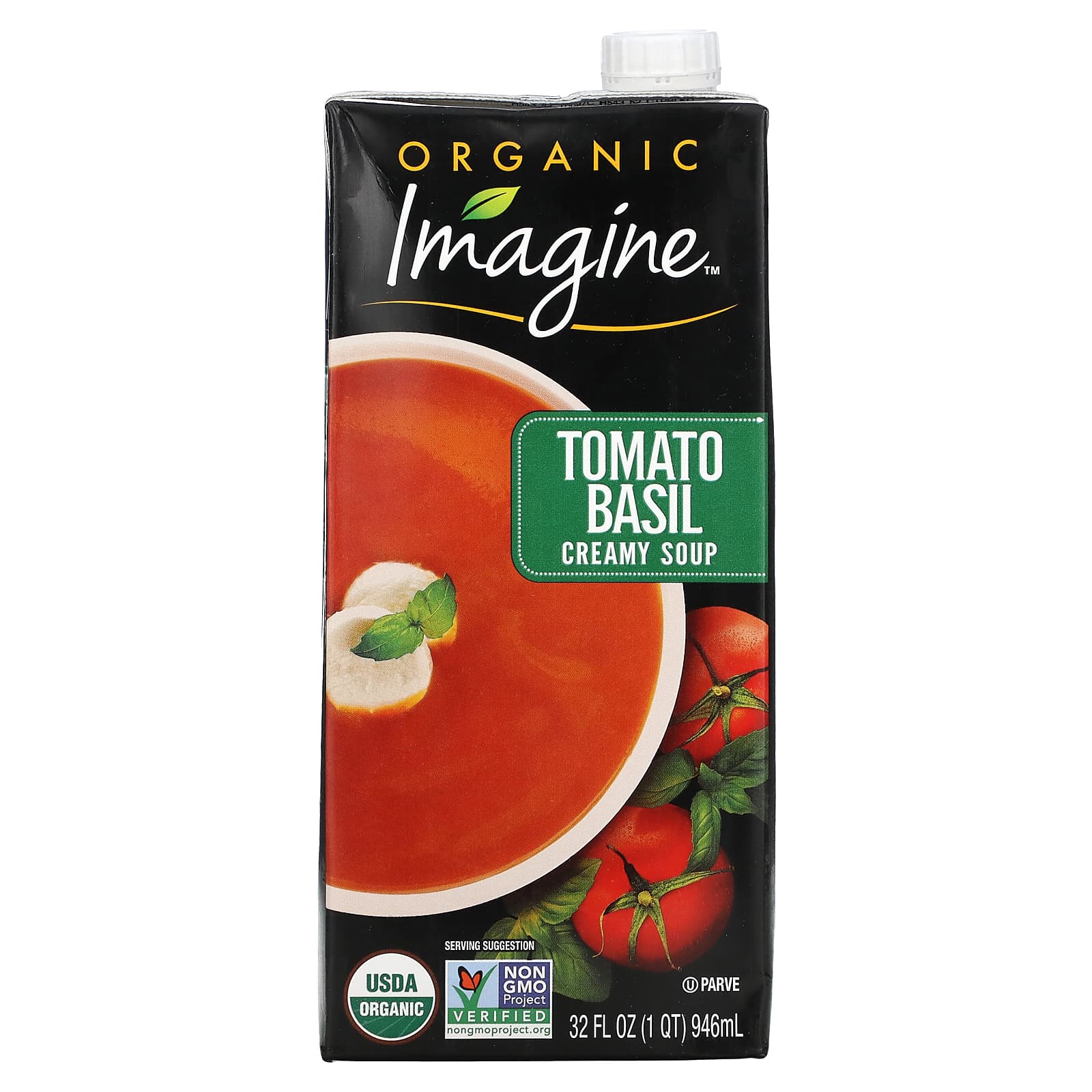 Imagine Soups крем-суп томат и базилик 946 мл 32 жидк унции 1690₽