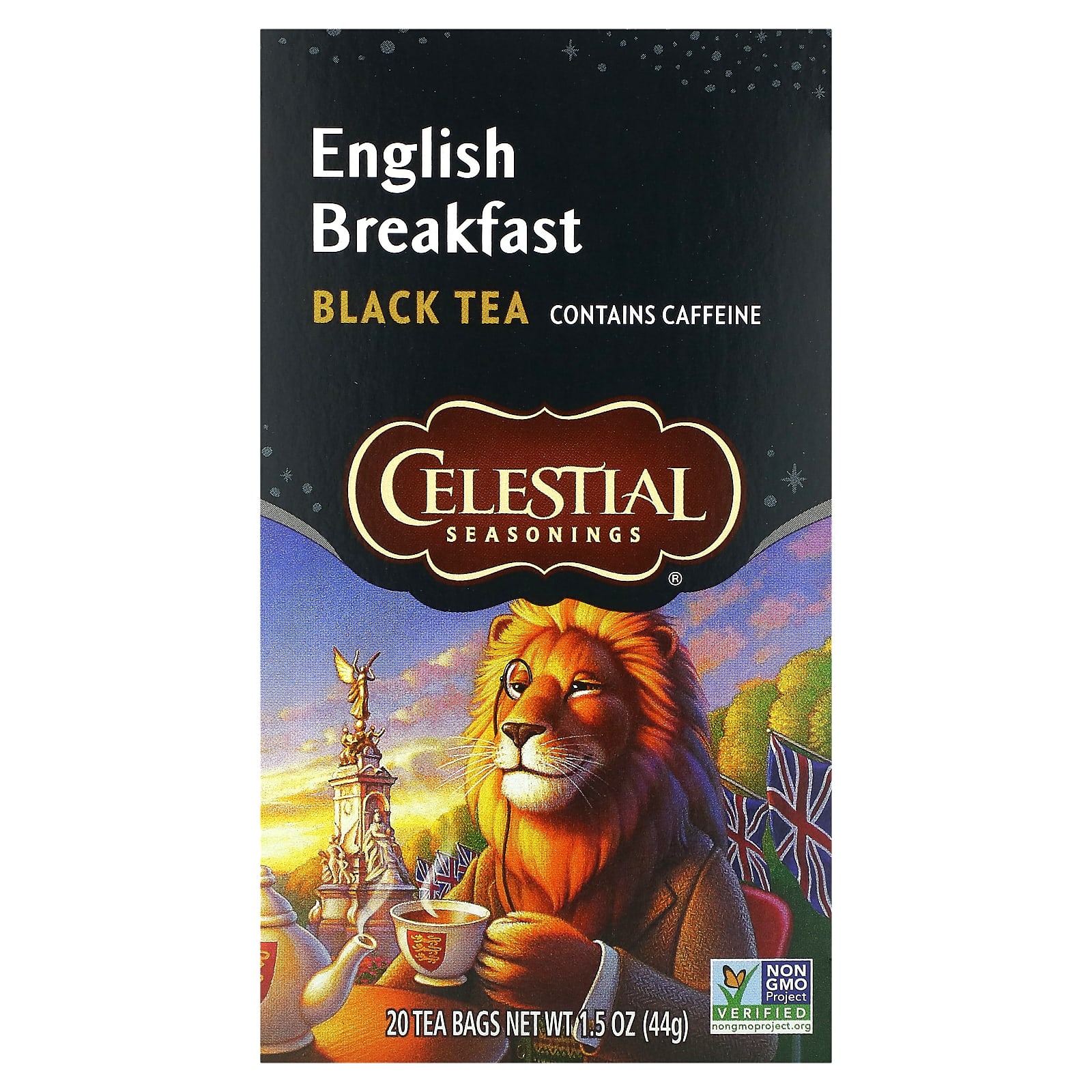 Celestial Seasonings черный чай английский завтрак 20 чайных пакетиков 44 г 15 унции 1590₽