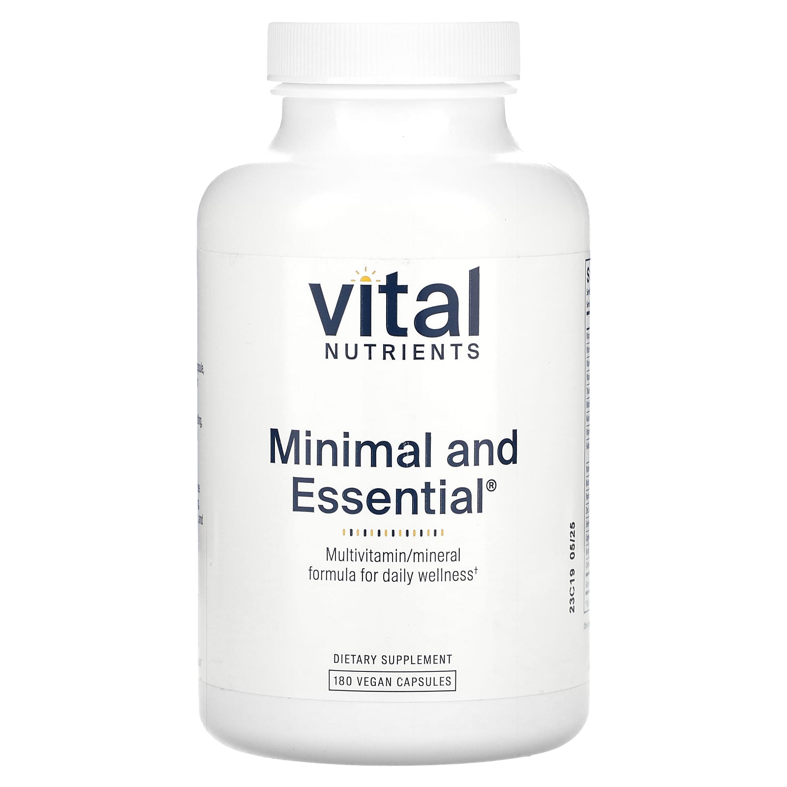 Vital Nutrients Минимальное и незаменимое 180 веганских капсул 13290₽