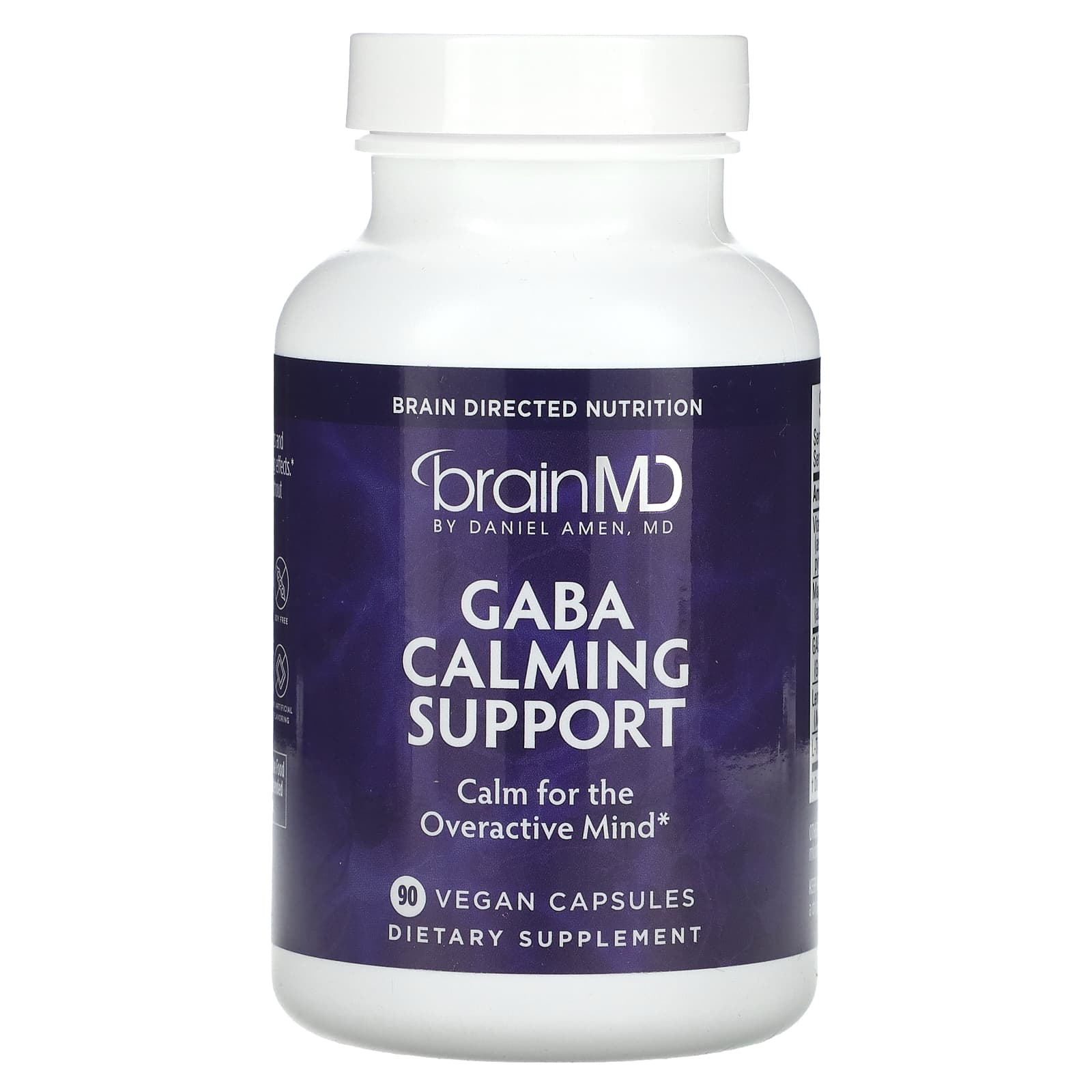 BrainMD Gaba Calming успокаивающий продукт 90 веганских капсул 7590₽