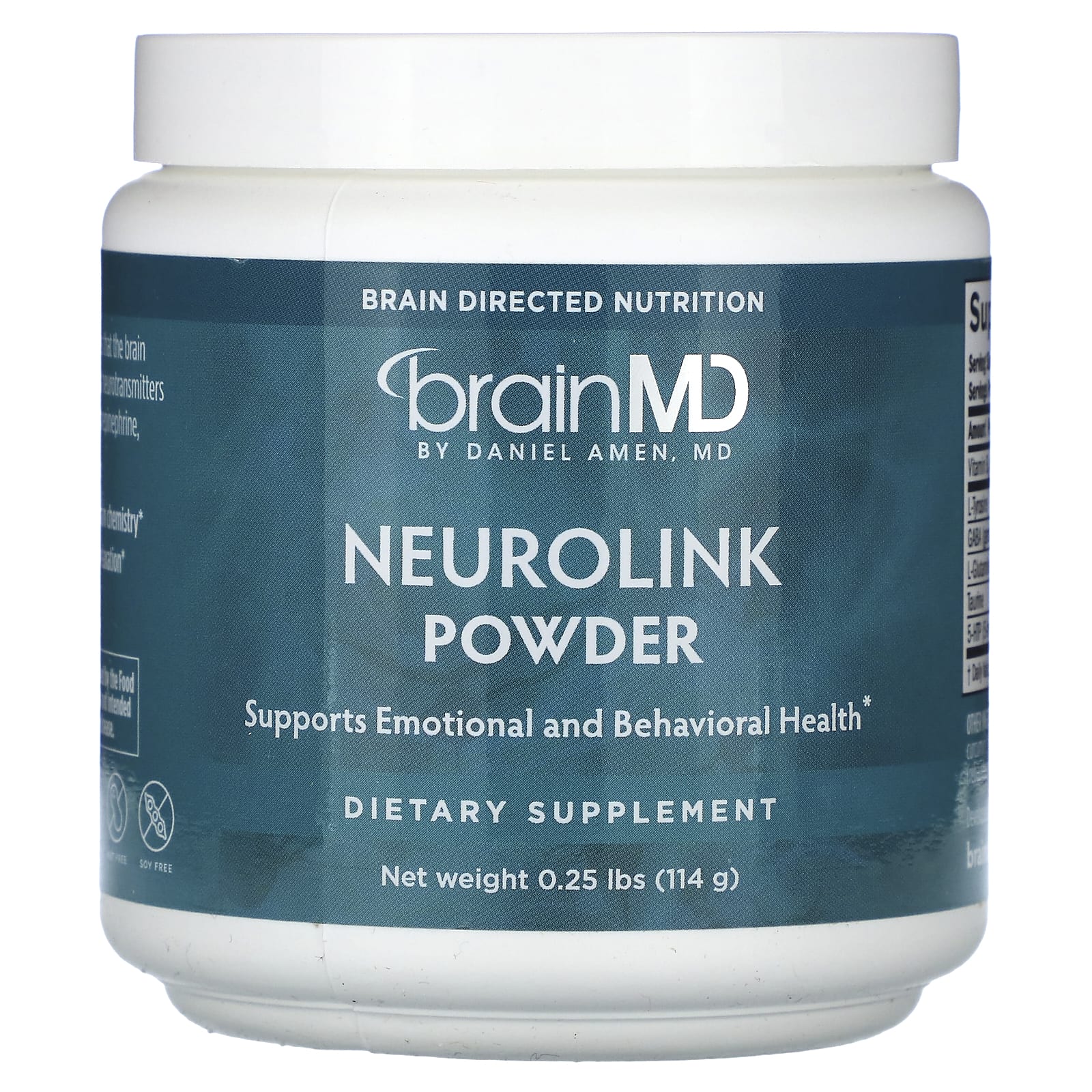 BrainMD Neurolink порошок 114 г 025 фунта 7590₽