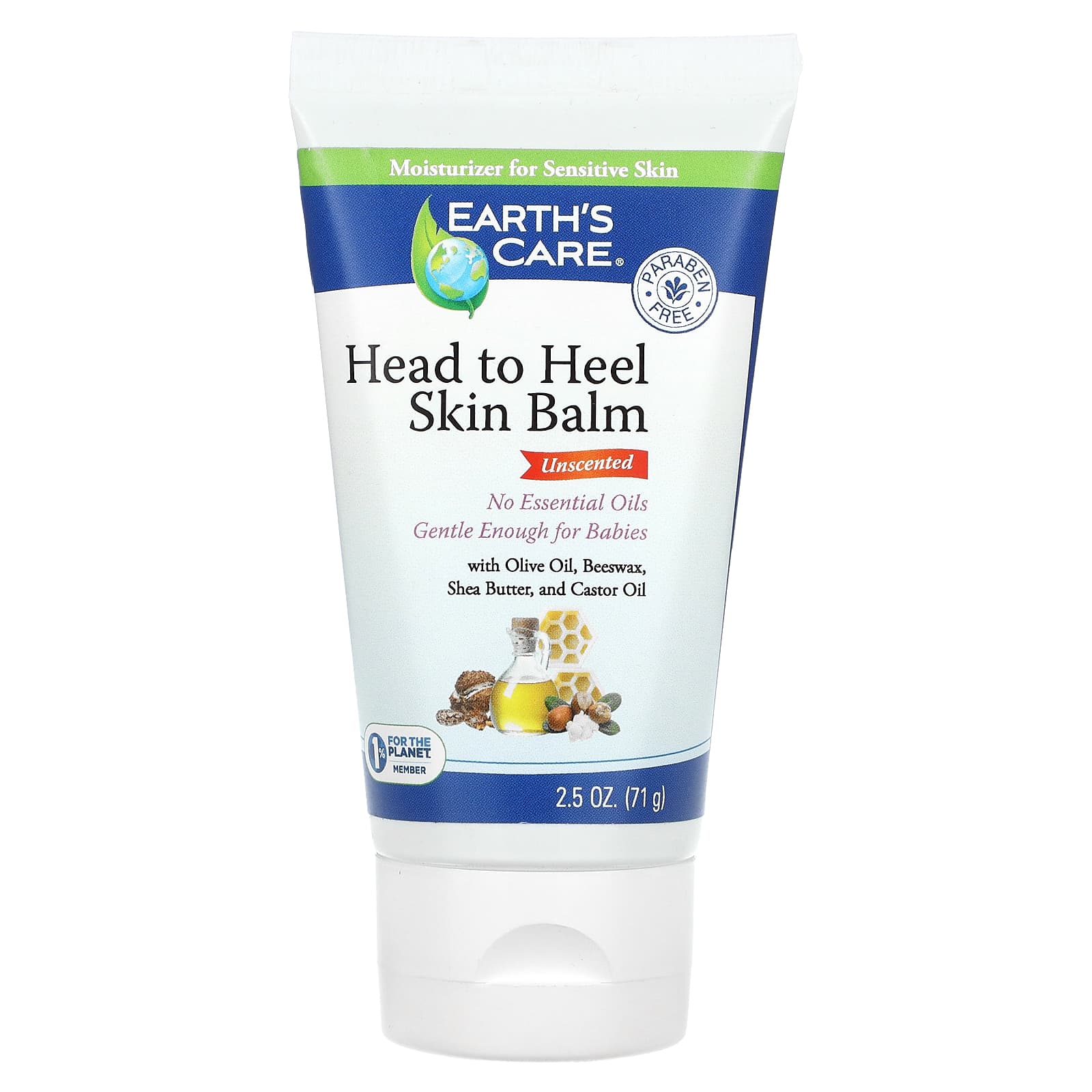 Earths Care Head to Heel бальзам для кожи без запаха 71 г 25 унции 1890₽