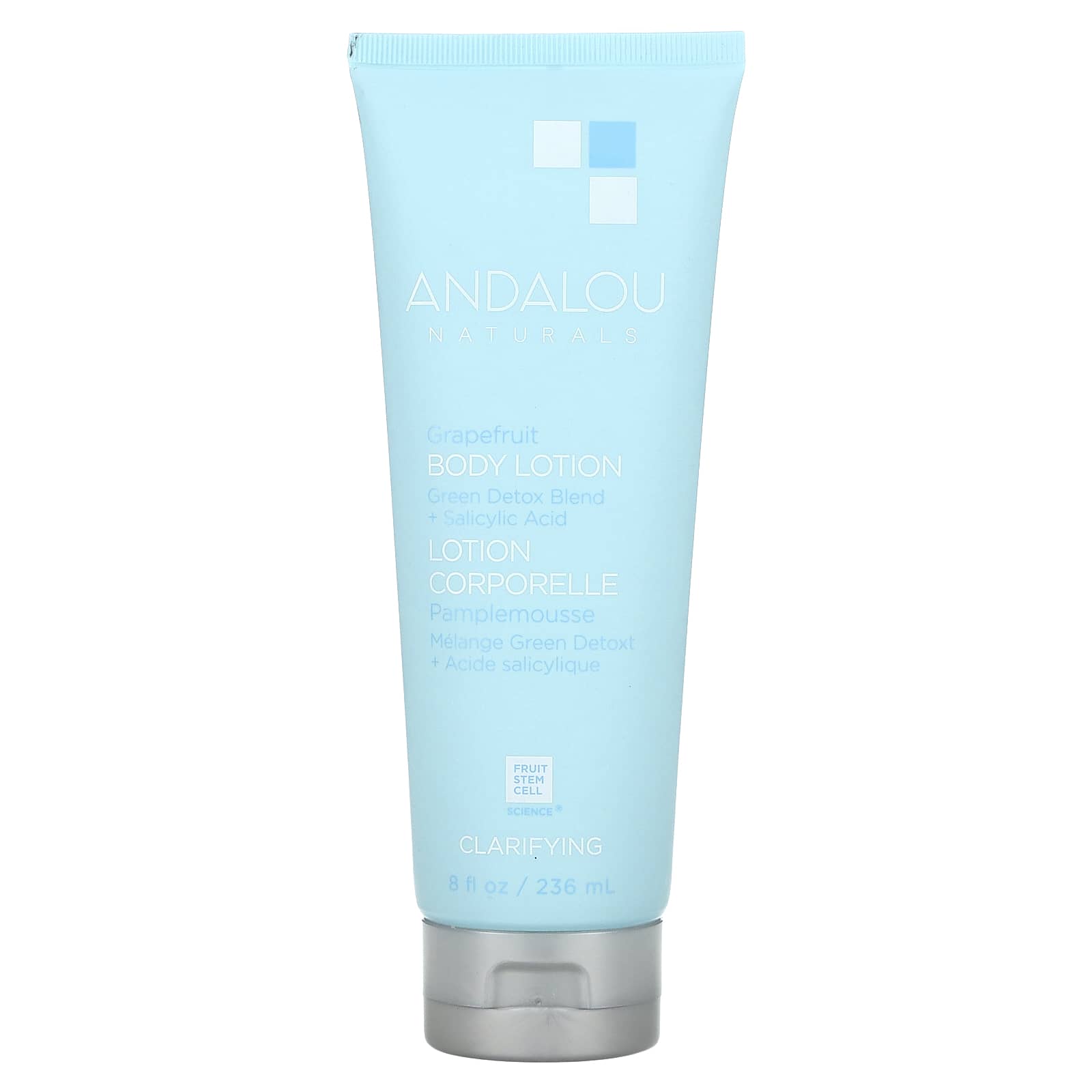 Andalou Naturals лосьон для тела с грейпфрутом очищающий 236 мл 8 жидк унций 2190₽