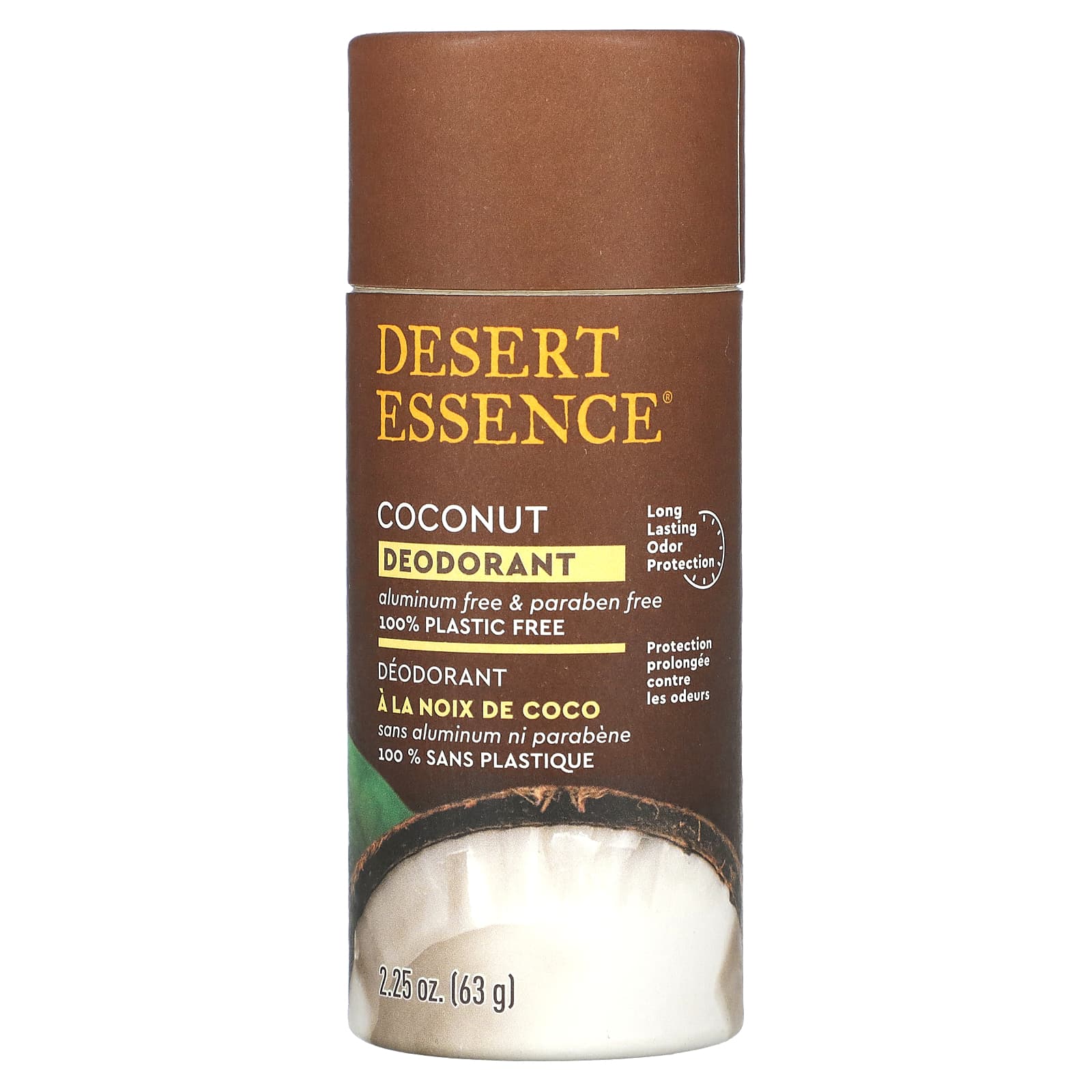 Desert Essence дезодорант кокос 63 г 225 унции 1990₽