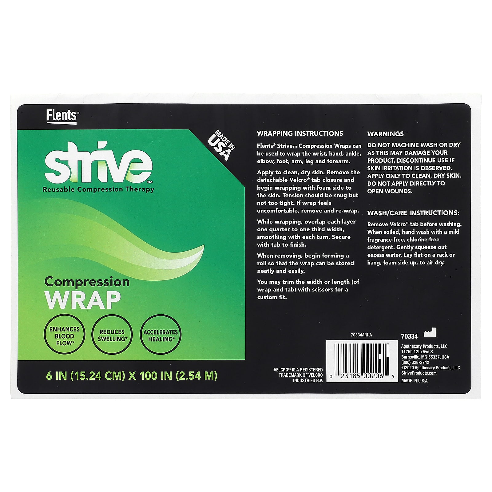 Strive многоразовый компрессионный бандаж 1 шт 6090₽