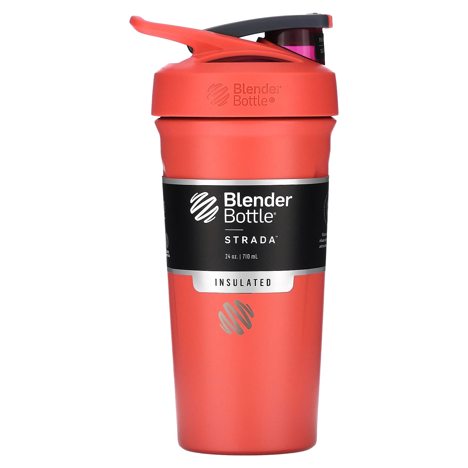 Blender Bottle Strada изолированная нержавеющая сталь коралловый 710 мл 24 унции 4290₽