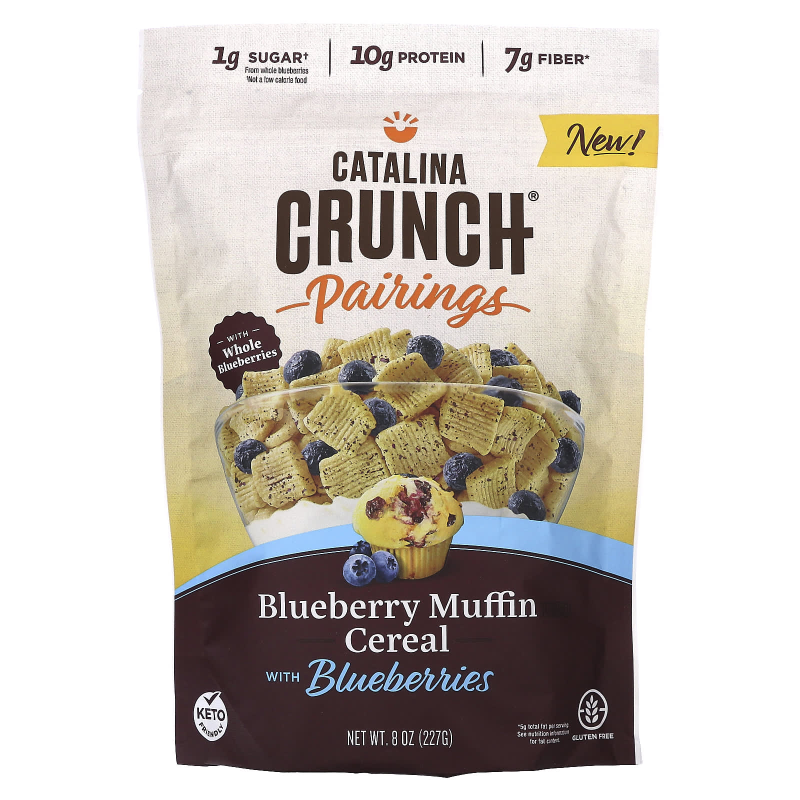 Catalina Crunch Pairings злаки для кексов с голубикой с голубикой 227 г 8 унций 1790₽