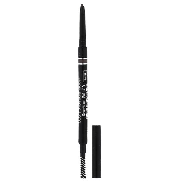 Billion Dollar Beauty, Brows on Point: брови на миллиард долларов микрокарандаш для бровей, серо-коричневый, 0,002 унции (0,002 унции)
