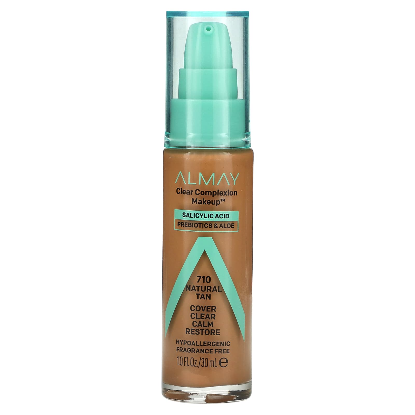 Almay Clear Complexion Makeup оттенок 710 Natural Tan 30 мл 1 жидк унция 1890₽