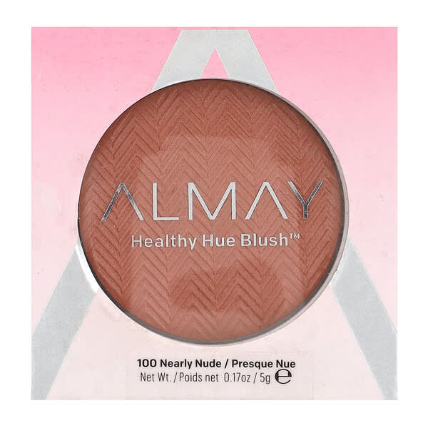 Almay, Healthy Hue Blush, румяна, оттенок 100 почти нюдовый, 5 г (0,17 унции)