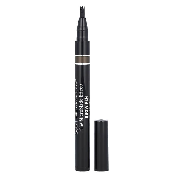 Billion Dollar Beauty, Billion USD Brows, The Microblade Effect, ручка для бровей, коричневая, 1,2 г (0,42 унции)