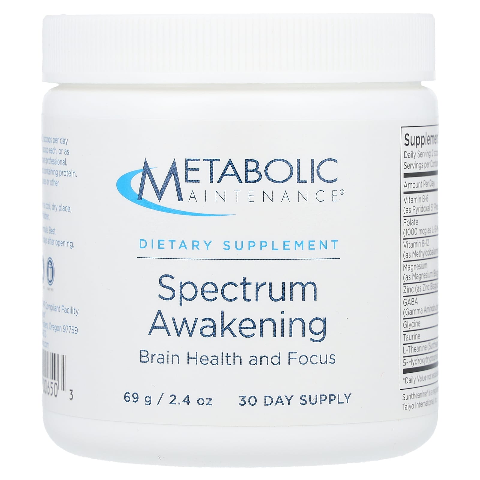 Metabolic Maintenance Spectrum Awakening пробуждающий спектр действия 69 г 24 унции 11990₽