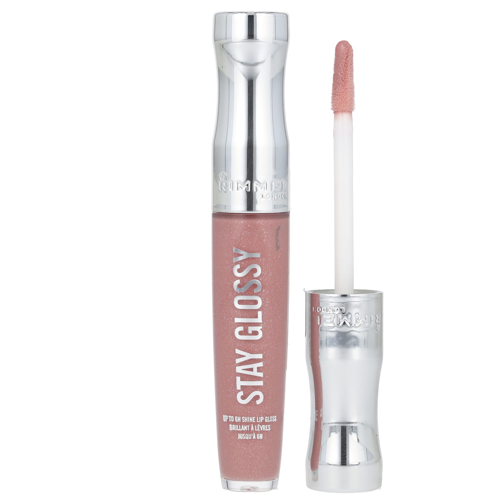 Rimmel London Stay Glossy блеск для губ 130 Blushing Belgraves 55 мл 018 жидк Унции 1490₽