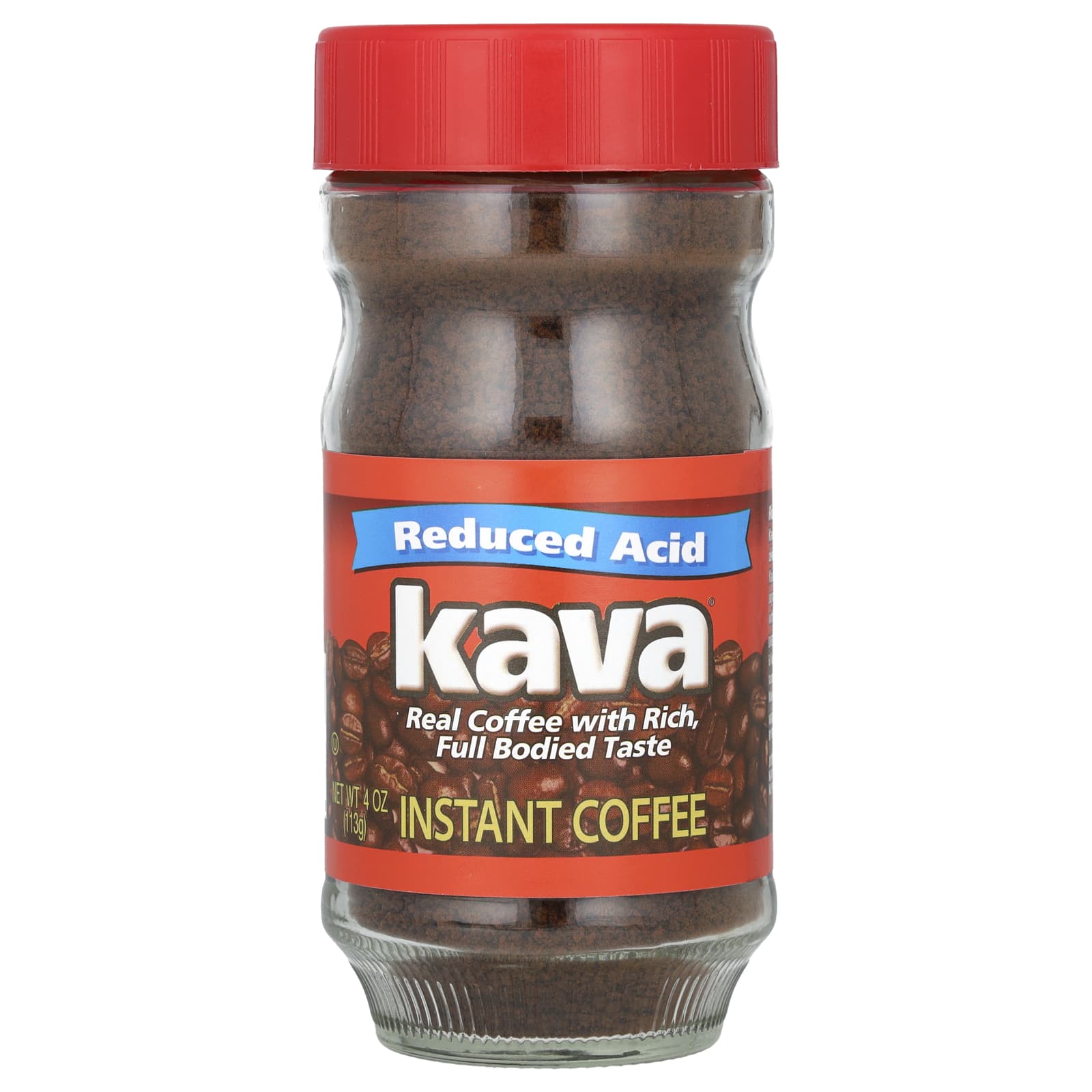 Kava Coffee растворимый кофе с пониженным содержанием кислоты 113 г 4 унции 2290₽