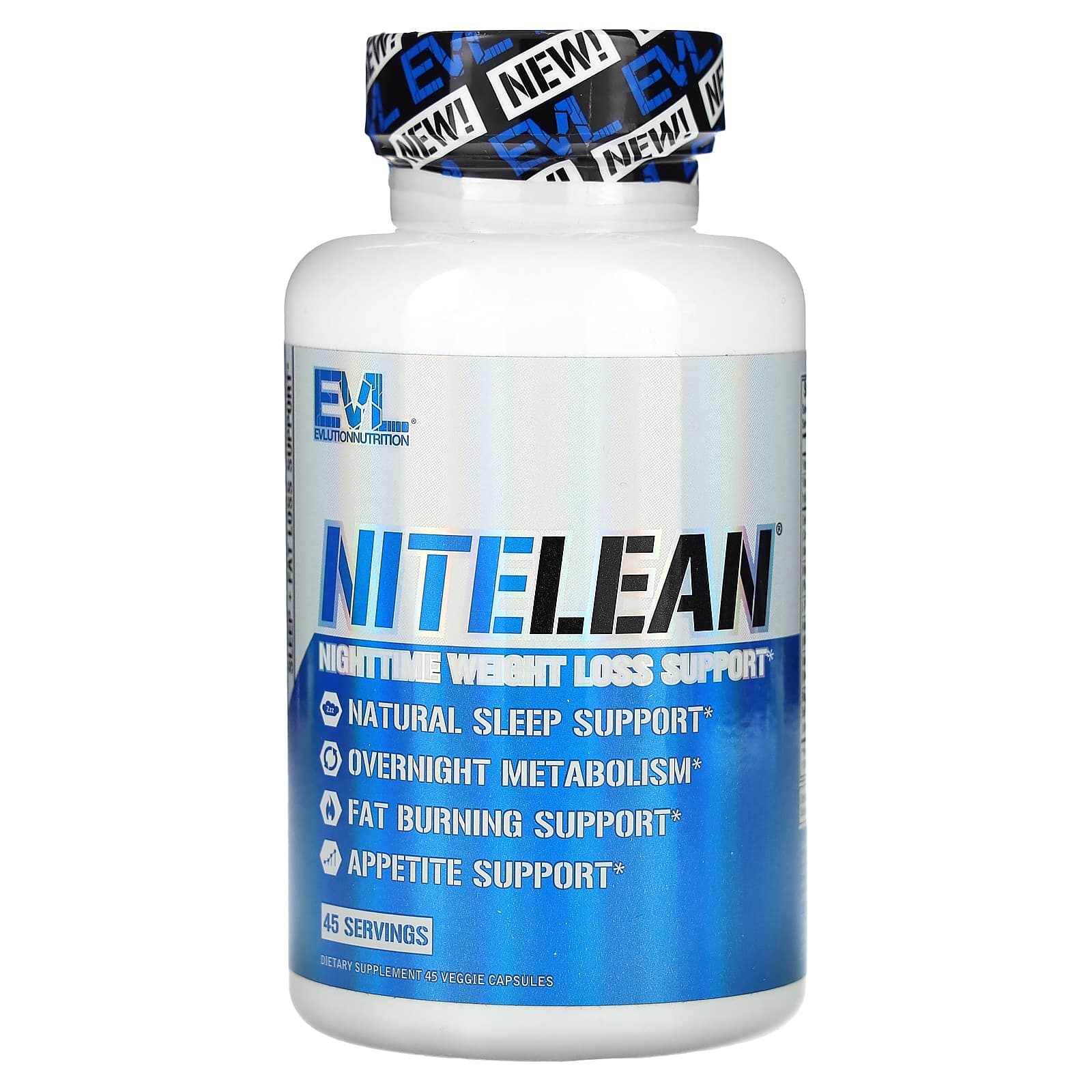 EVLution Nutrition NiteLean 45 растительных капсул 3890₽