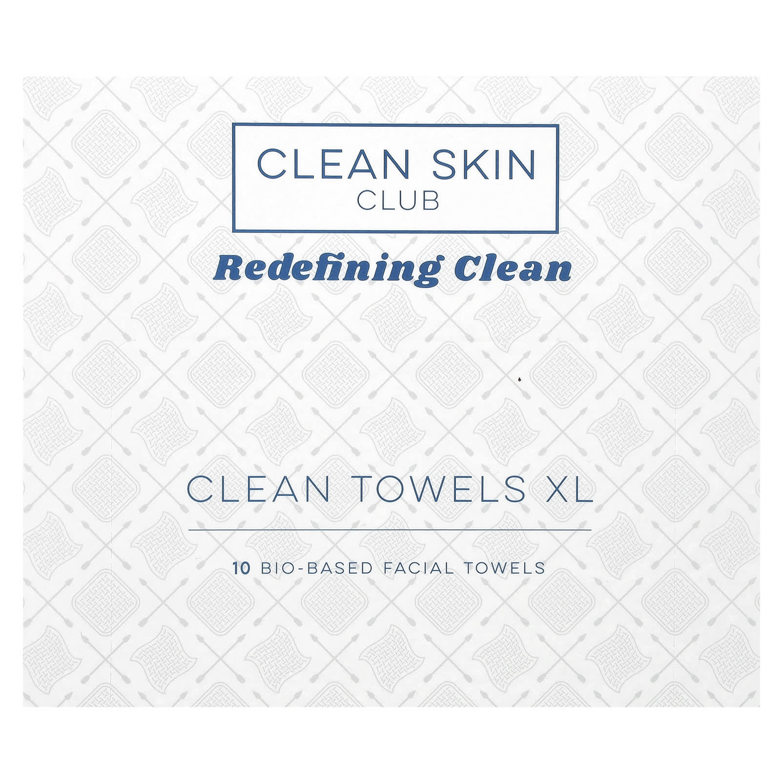 Clean Skin Club Clean ToWells размер XL 10 полотенец для лица из биологического сырья 1690₽