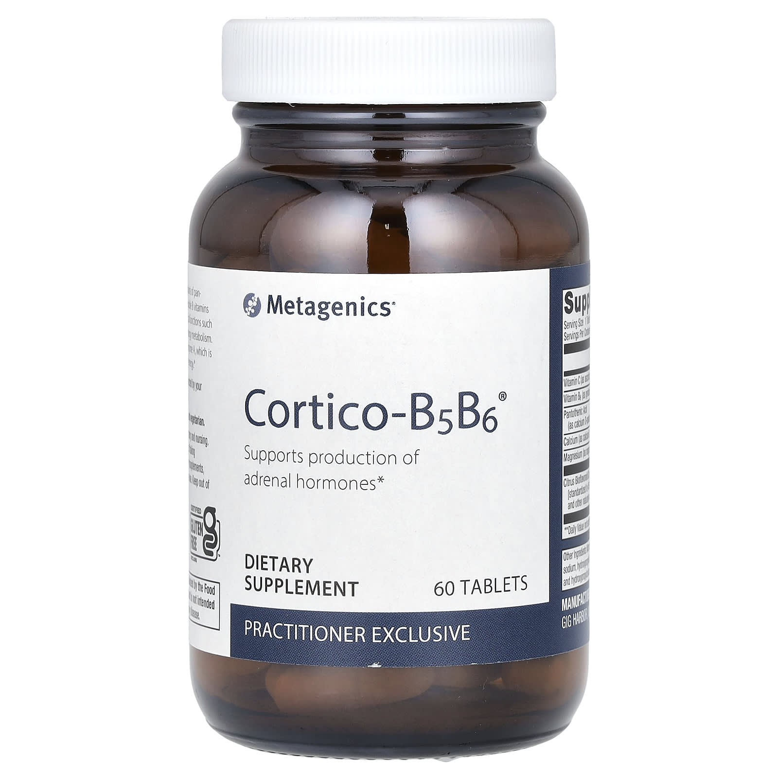 Metagenics Cortico-B5B6 60 таблеток 7290₽