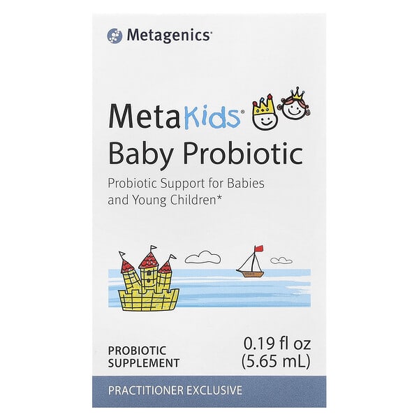 Metagenics, MetaKids, пробиотик для детей, 5,65 мл (0,19 жидк. унции)