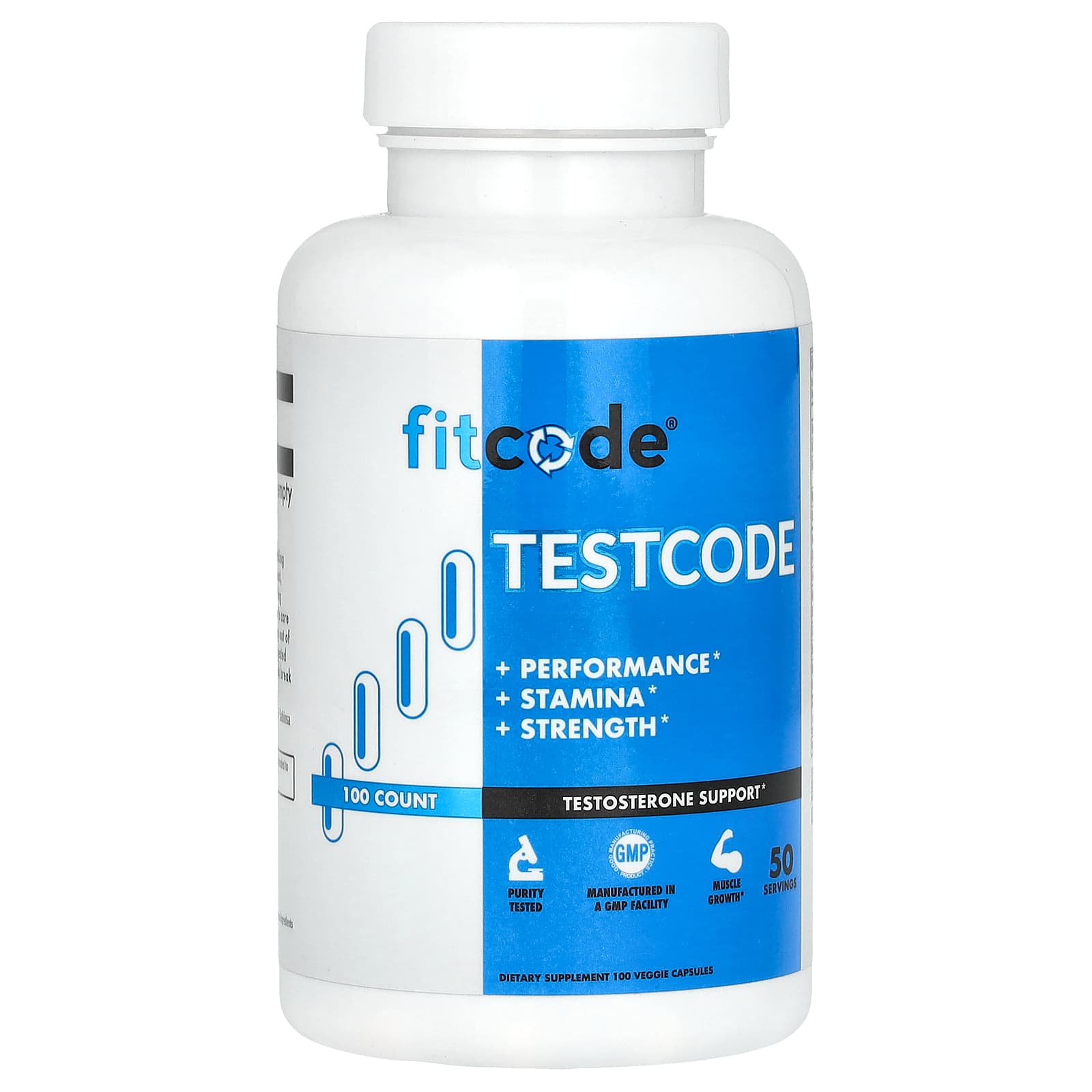 fitcode Testcode 100 растительных капсул 1790₽