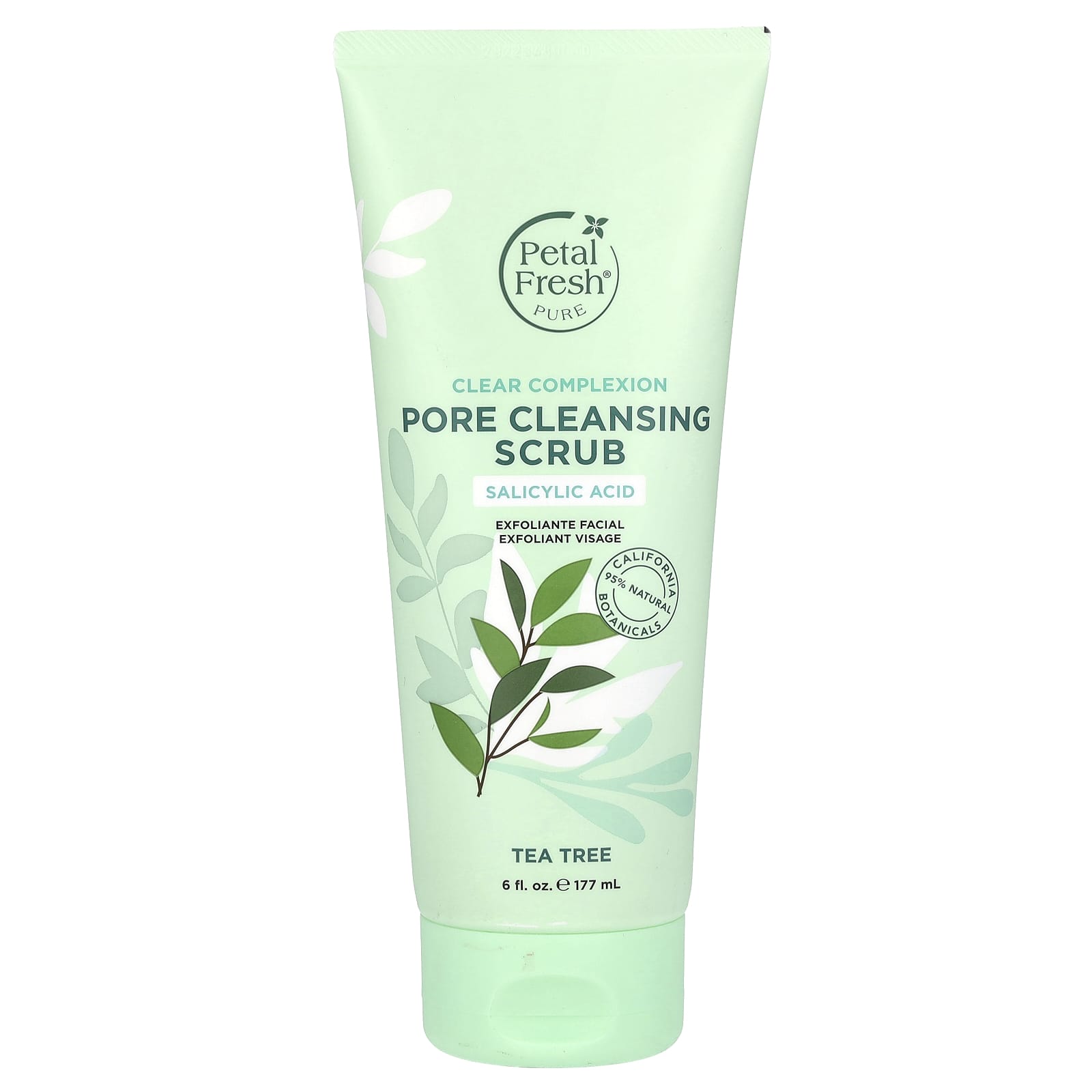 Petal Fresh Pure Clear Complexion скраб для очищения пор чайное дерево 177 мл 6 жидк унций 1790₽