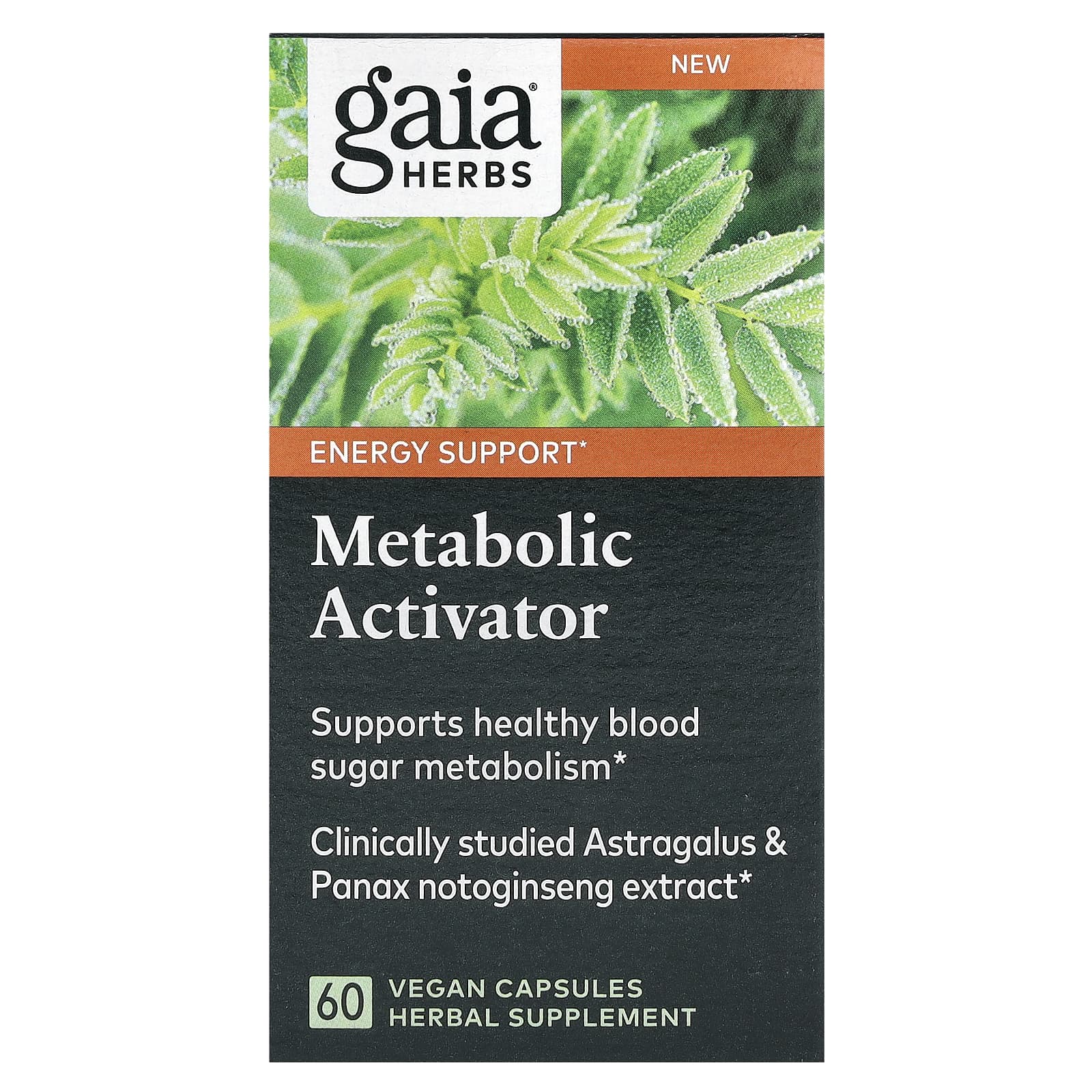 Gaia Herbs Metabolic Activator активатор метаболизма 60 веганских капсул 4890₽