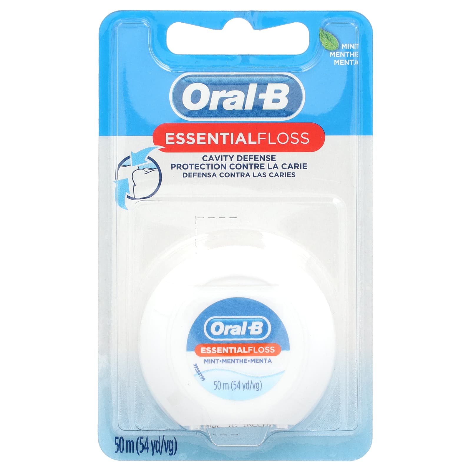 Oral-B Essential зубная нить мята 50 м 54 ярда 1490₽