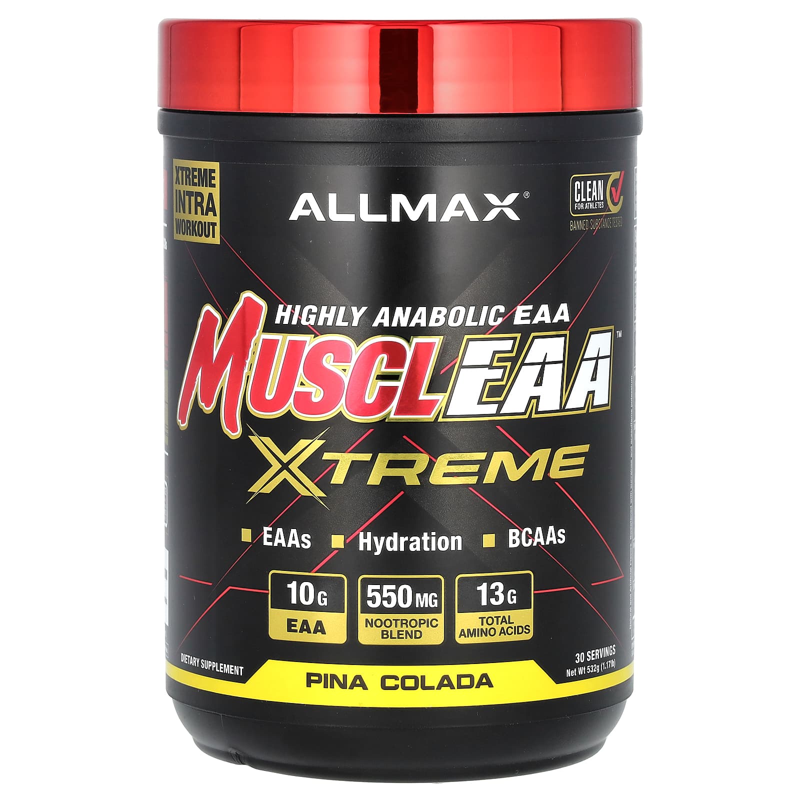 ALLMAX MUSCLEAA Xtreme пина-колада 532 г 117 фунта 5990₽