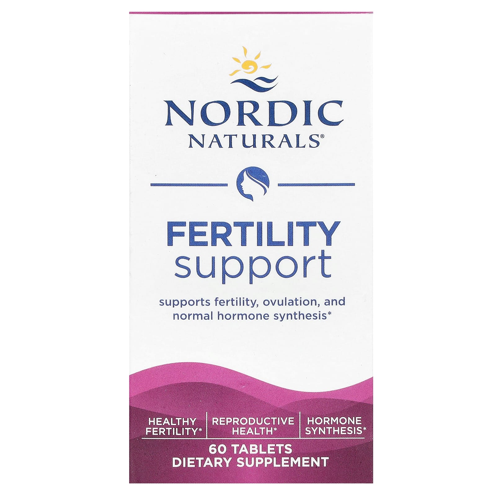 Nordic Naturals поддержка фертильности 60 таблеток 4490₽