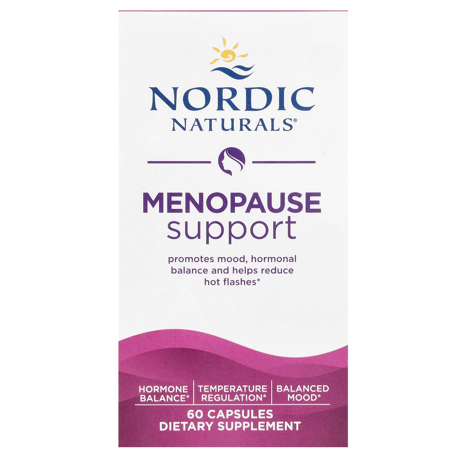 Nordic Naturals добавка для поддержки в период менопаузы 60 капсул 6290₽