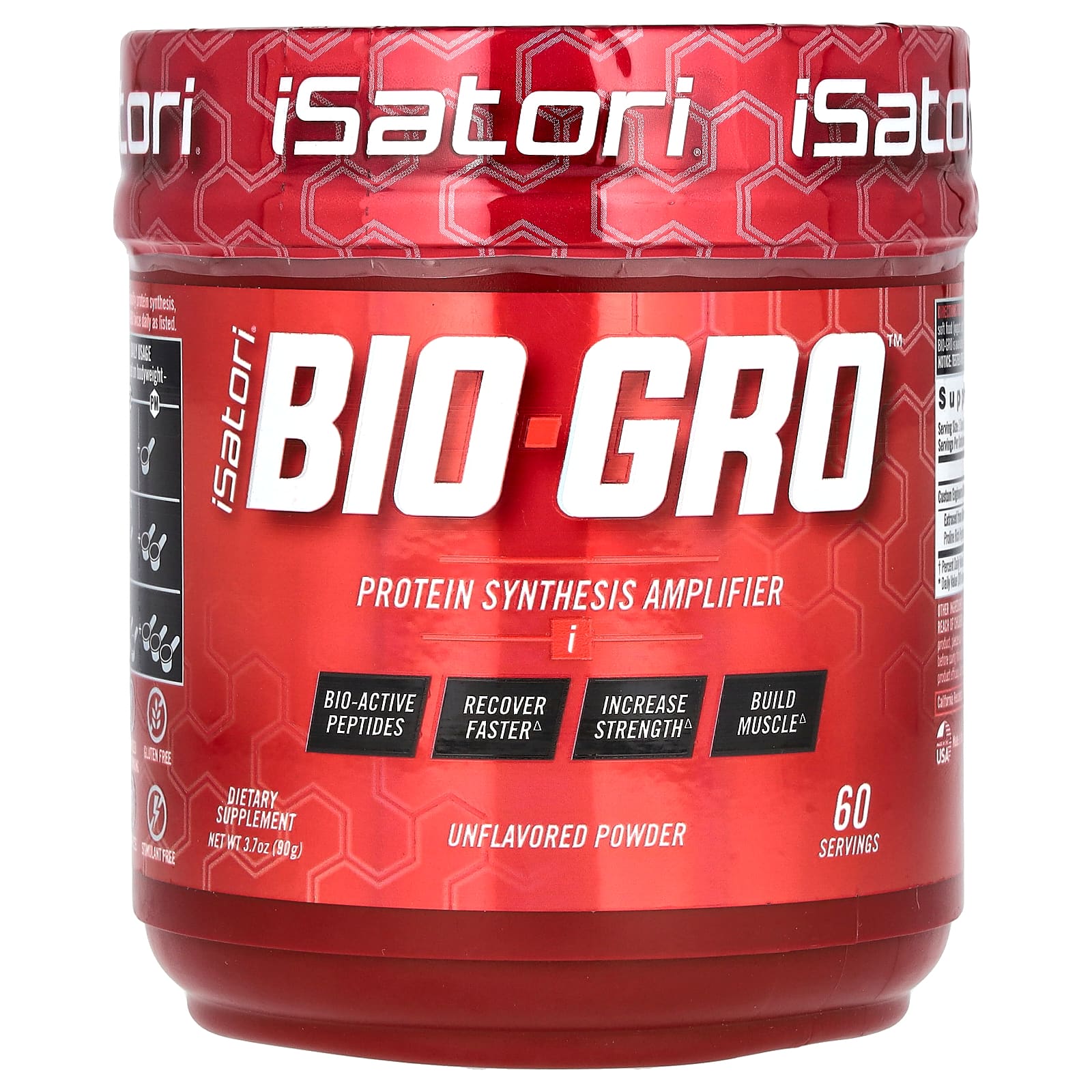 Isatori Bio-Gro усилитель синтеза протеина без добавок 90 г 37 унции 5690₽