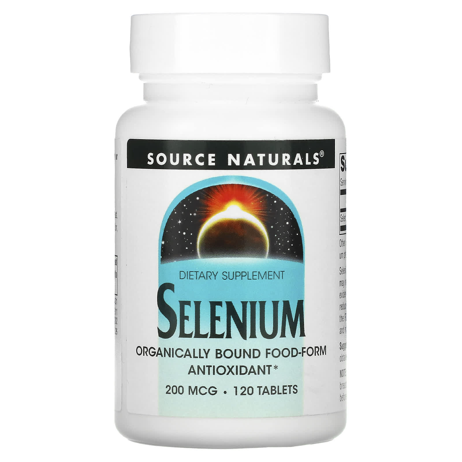Source Naturals Селениум 200 мкг 120 таблеток 2090₽