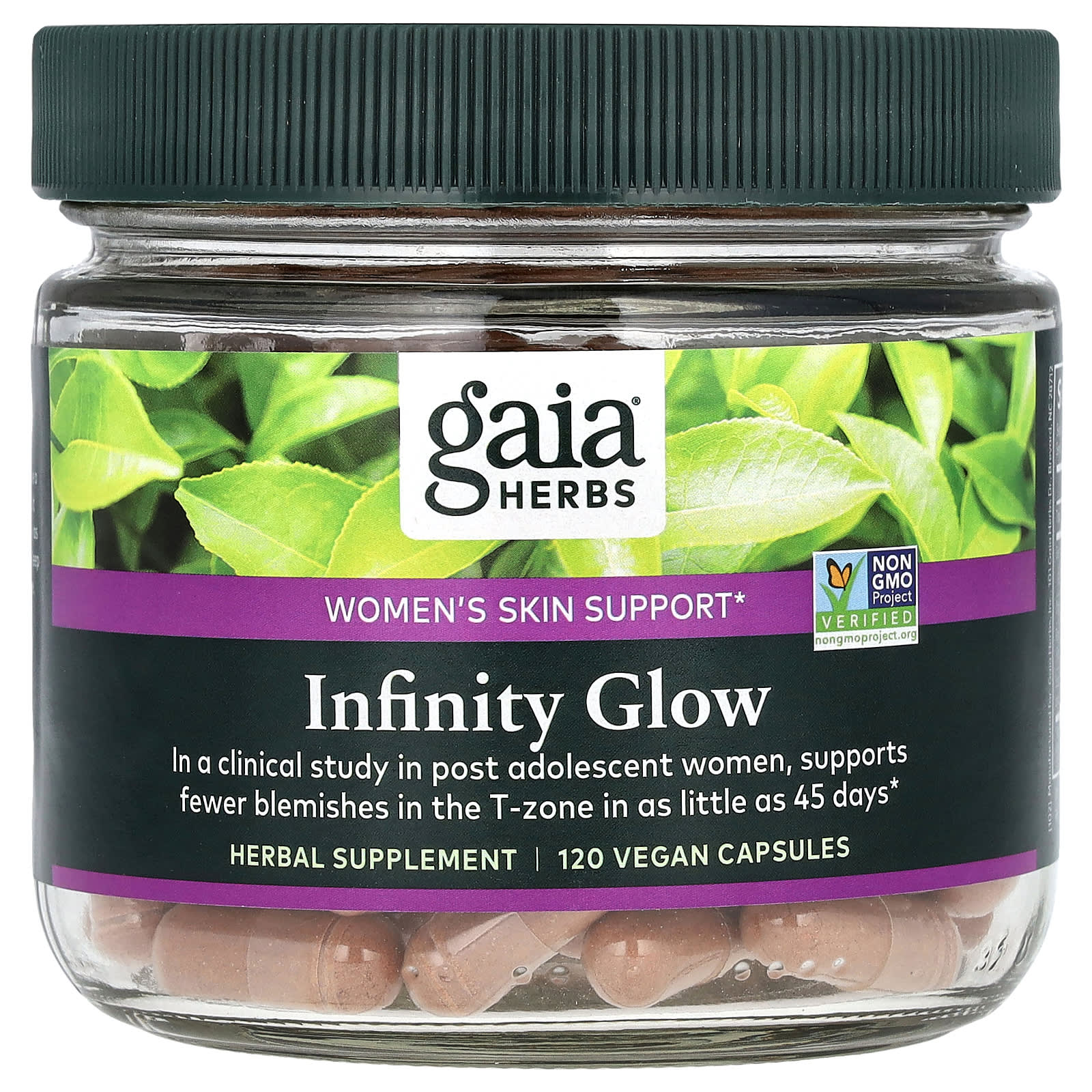 Gaia Herbs Infinity Glow средство для поддержки кожи для женщин 120 веганских капсул 6990₽