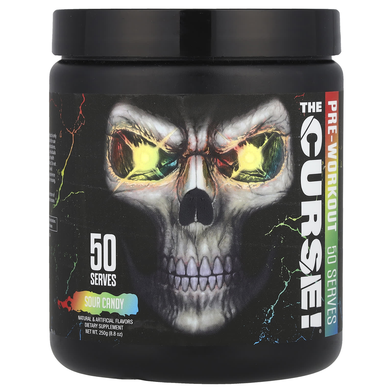 JNX Sports The Curse предтренировочный комплекс со вкусом конфет 250 г 88 унции 5390₽