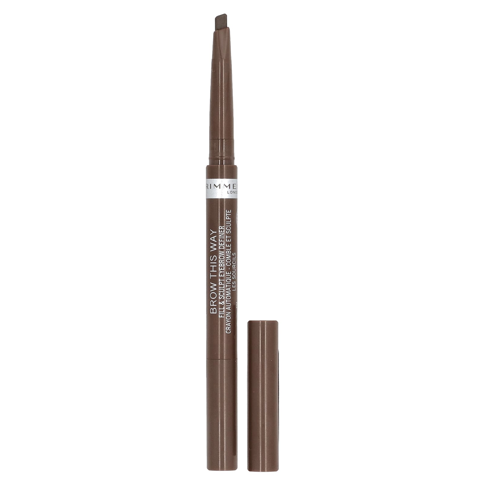 Rimmel London Brow This Way средство для бровей Fill - Sculpt коричневый 025 г 0008 унции 1590₽
