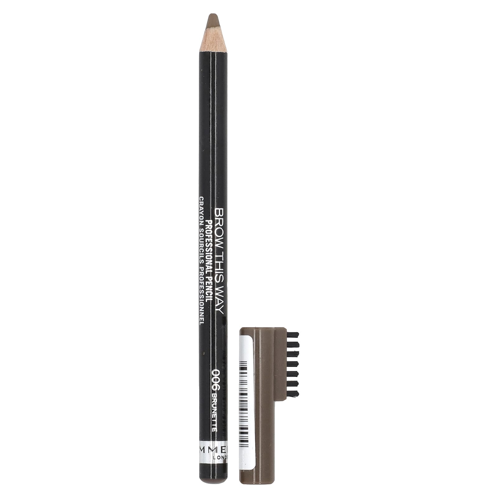 Rimmel London Brow This Way профессиональный карандаш для бровей 006 коричневый 14 г 005 унции 1390₽