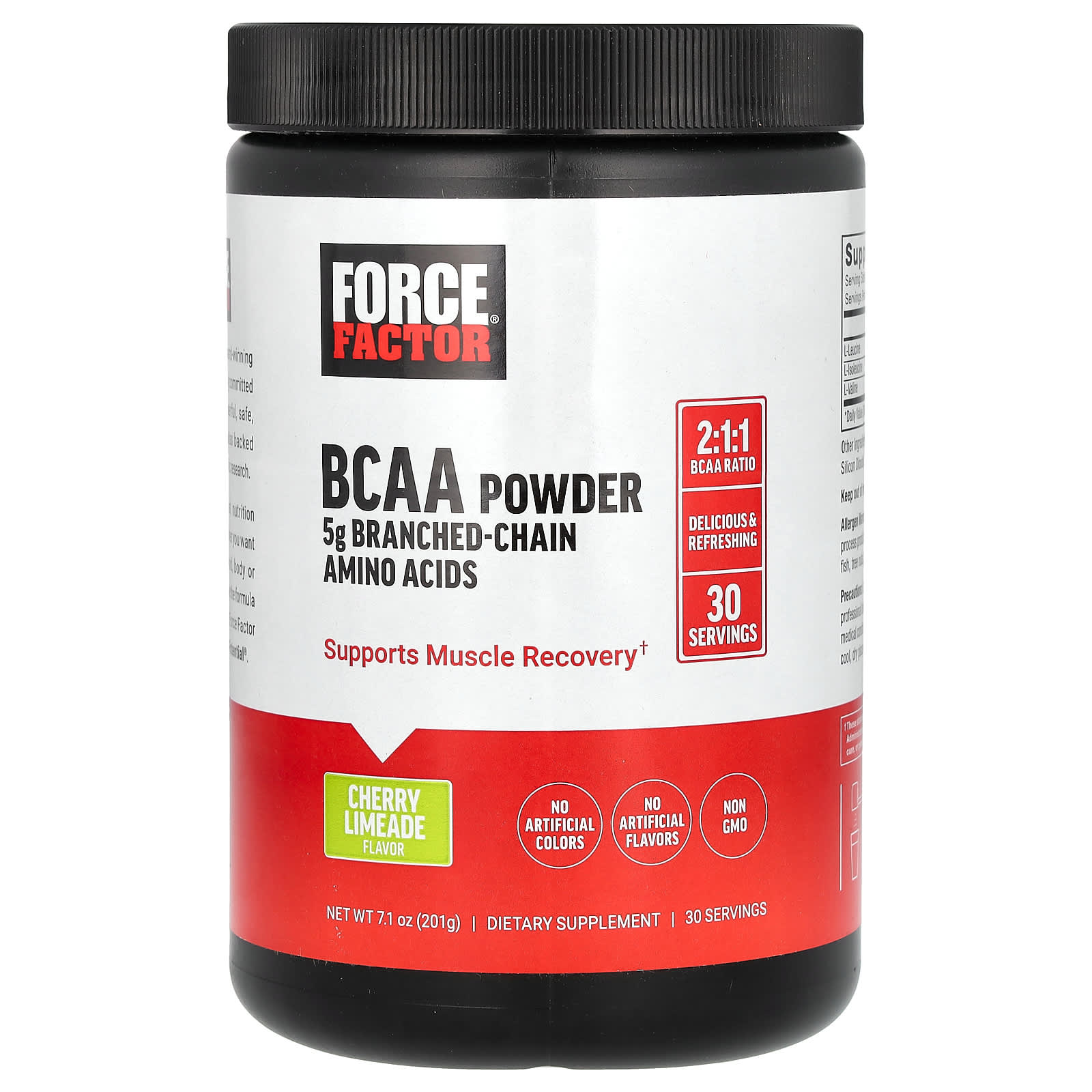 Force Factor BCAA в порошке вишневый лаймад 201 г 71 унции 2490₽