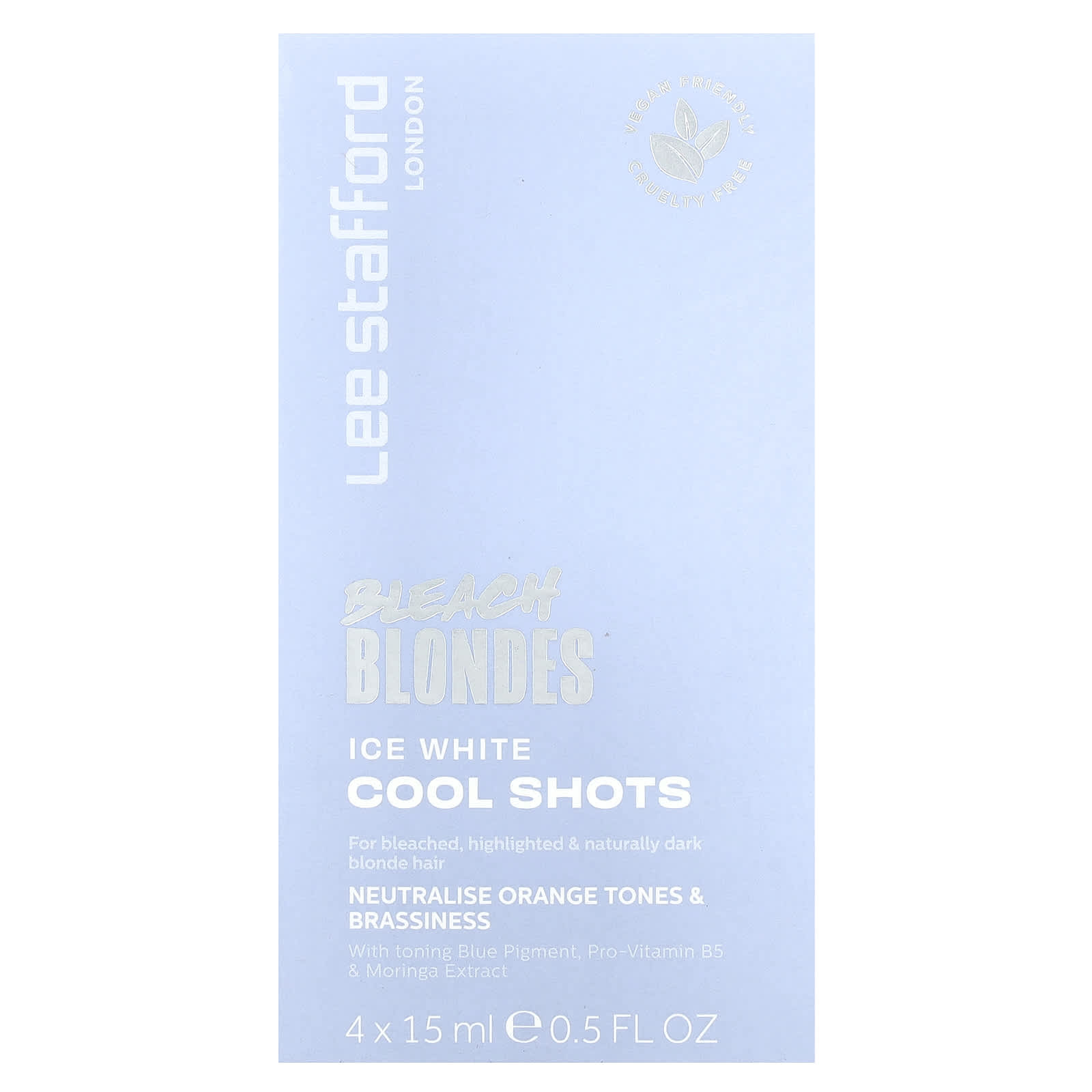 Lee Stafford Bleach Blondes Cool Shot отбеливающий 4 пакетика 15 мл 05 жидк унции 2390₽