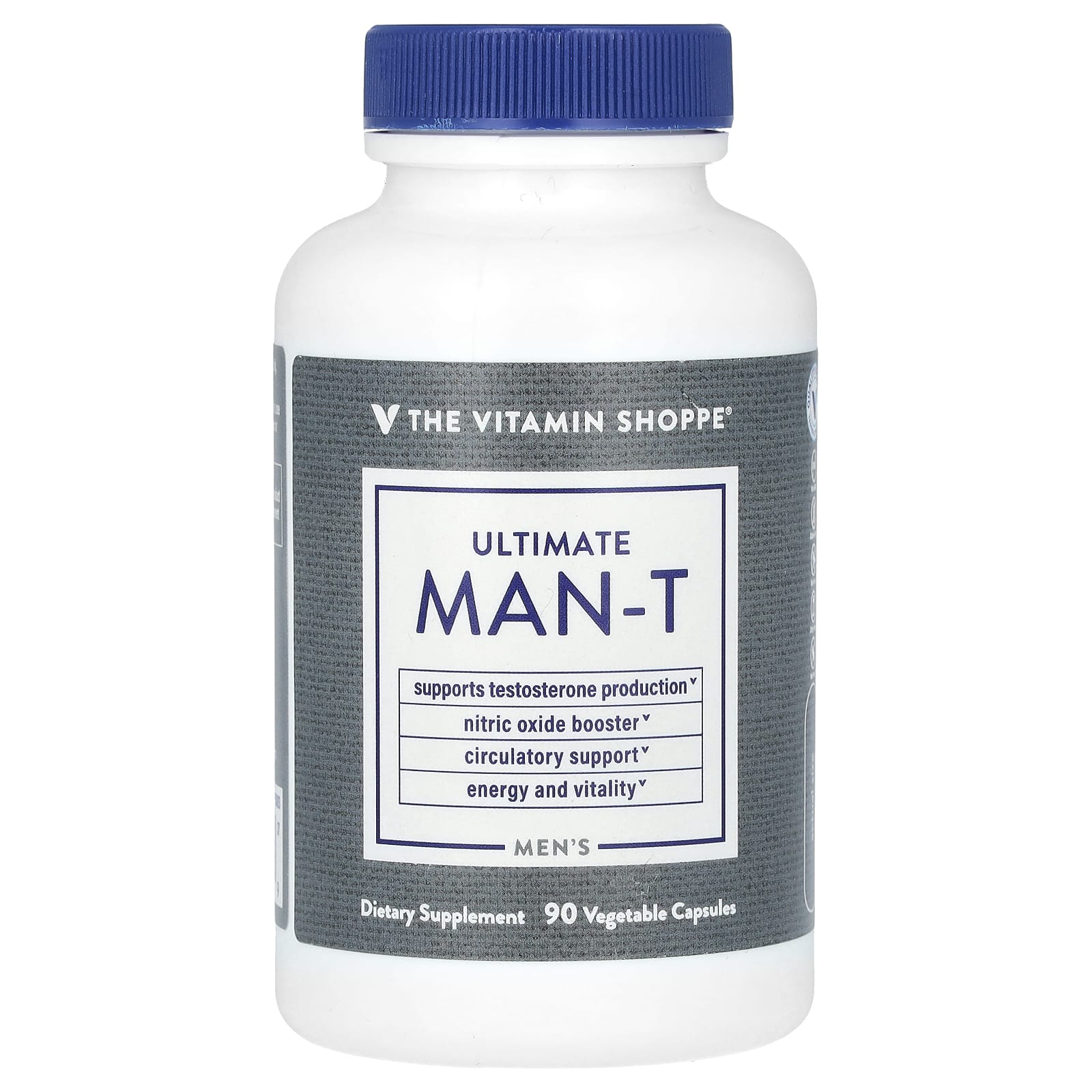 The Vitamin Shoppe Ultimate Man-T для мужчин 90 растительных капсул 8590₽