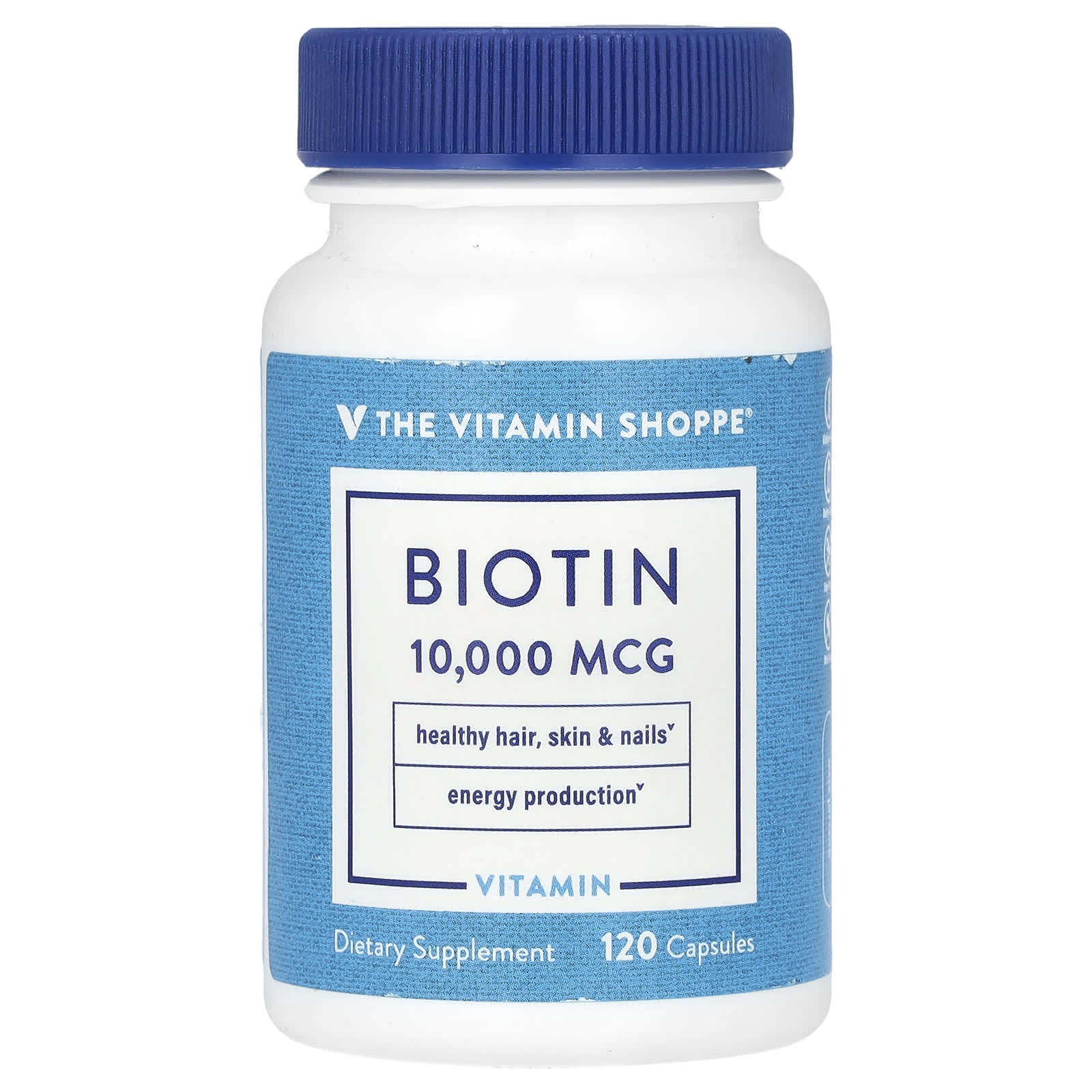 The Vitamin Shoppe биотин 10 000 мкг 120 капсул 4790₽